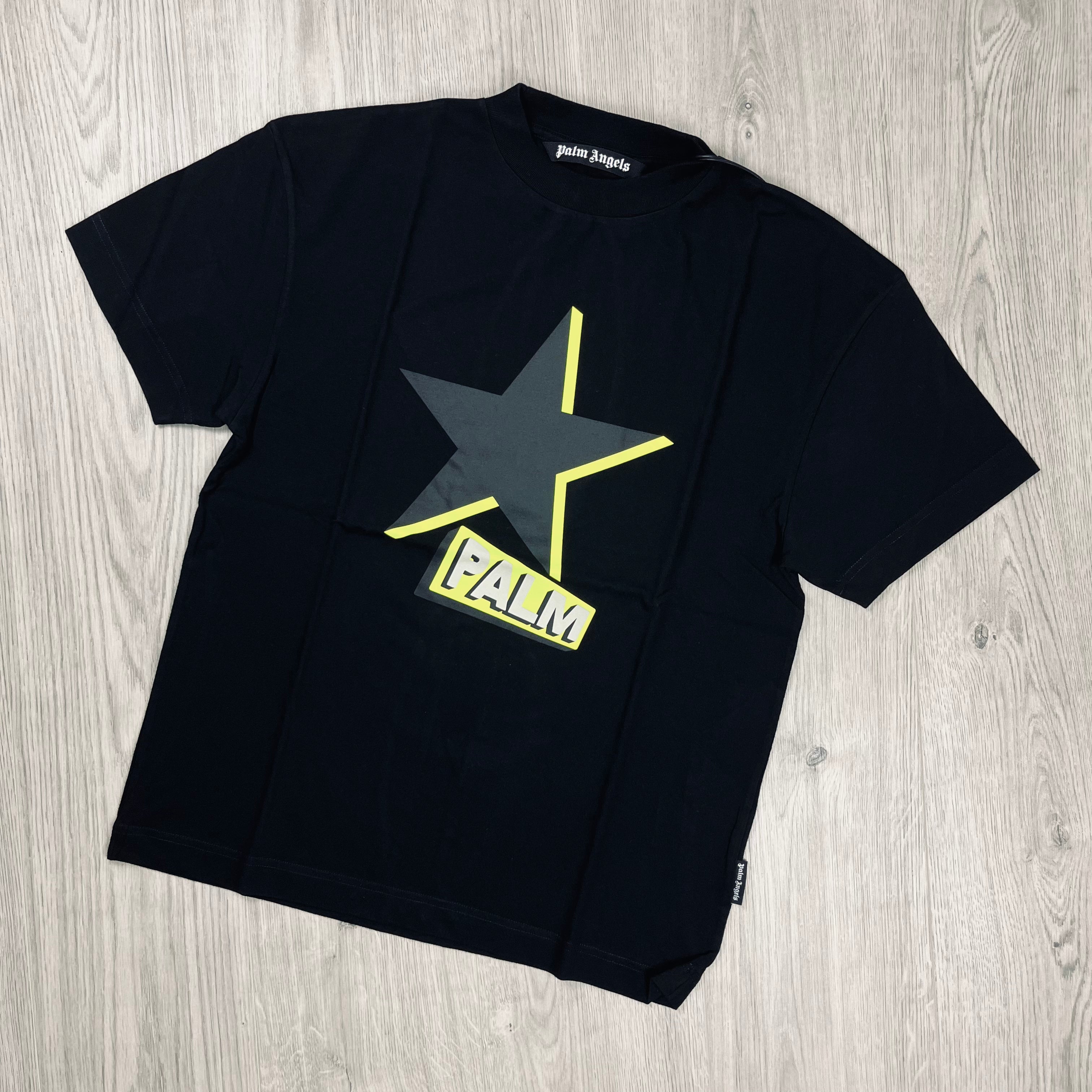 Palm Angels Rockstar T-Shirt - Black