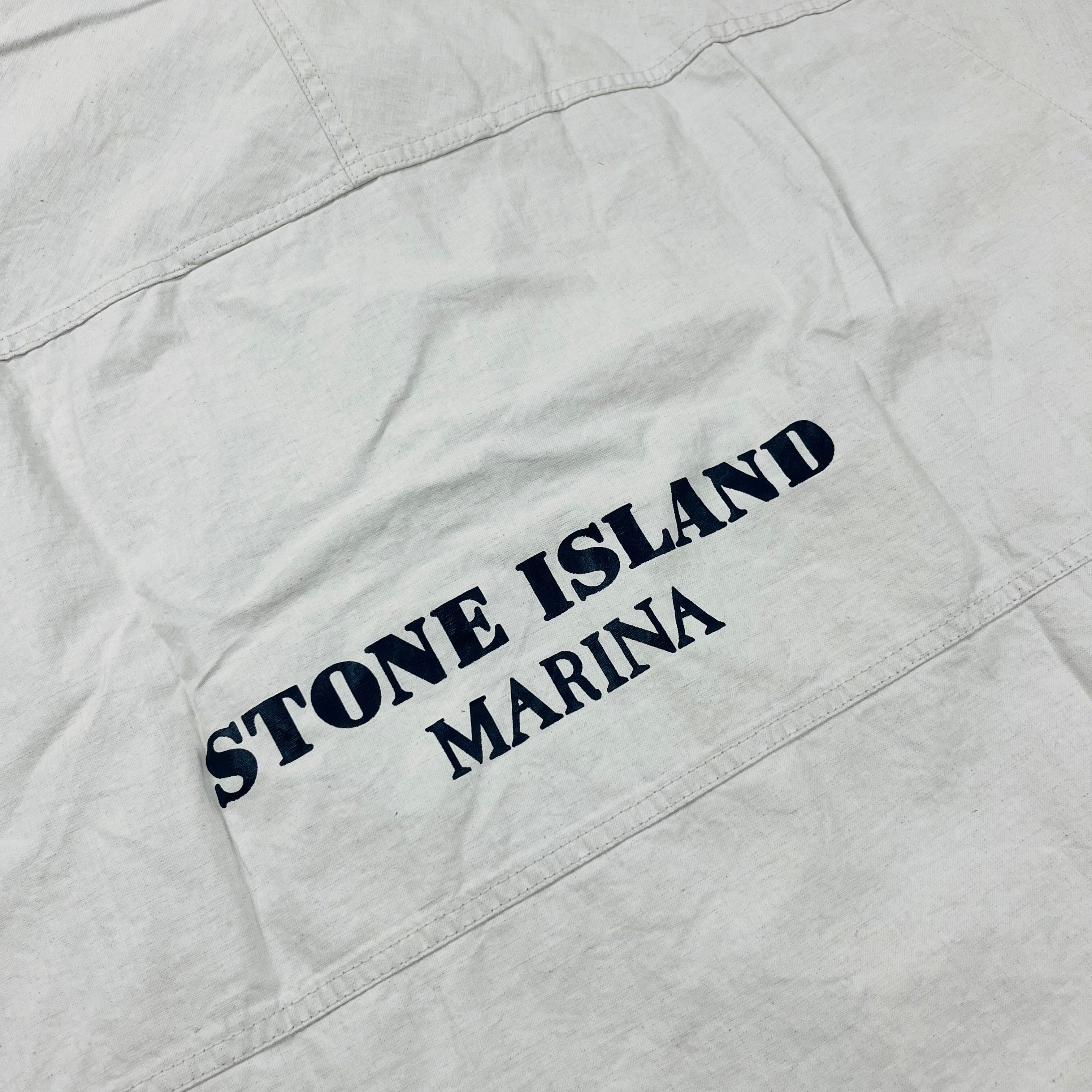 Stone Island Marina Linen Jacket - White