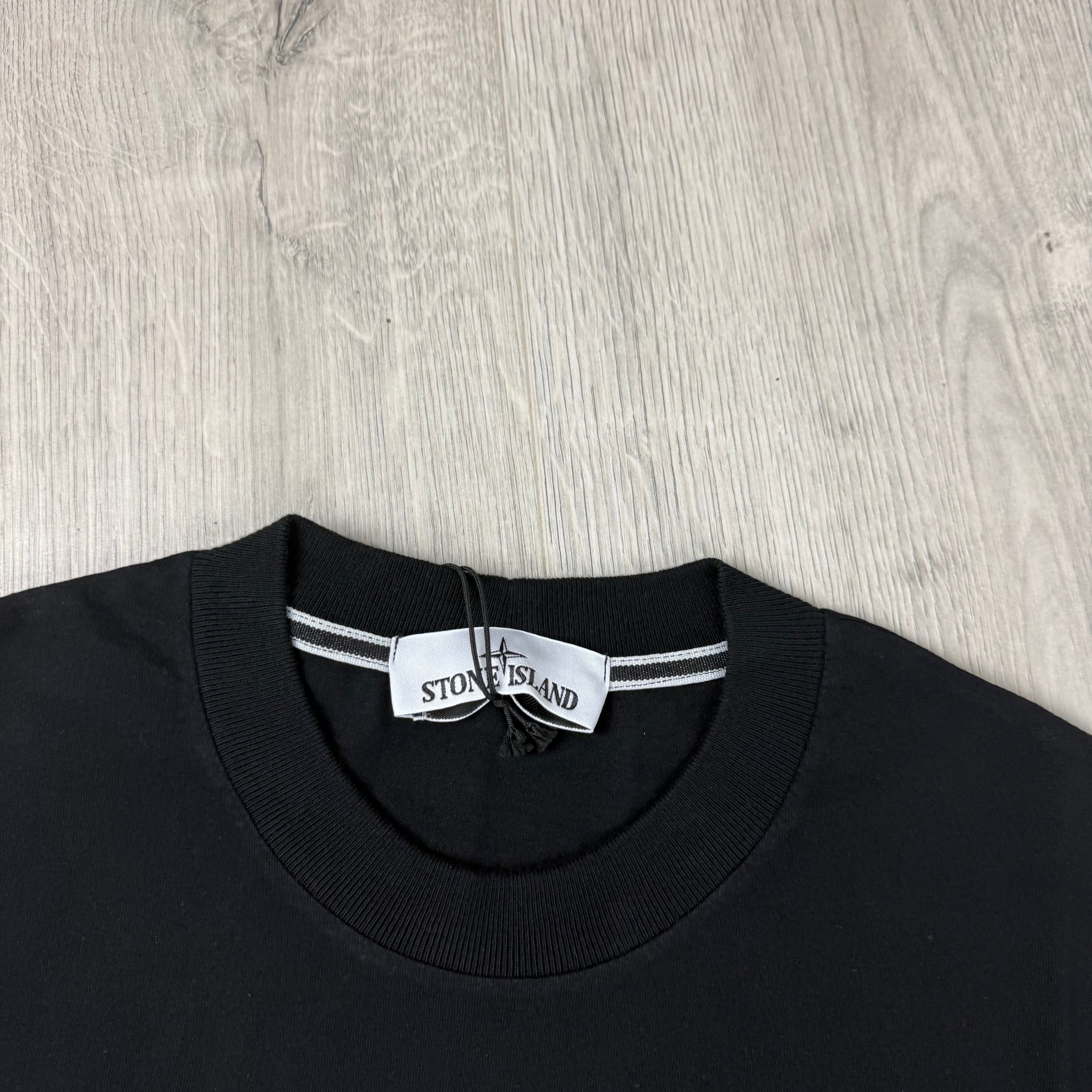 Stone Island 'Compass' T-Shirt - Black