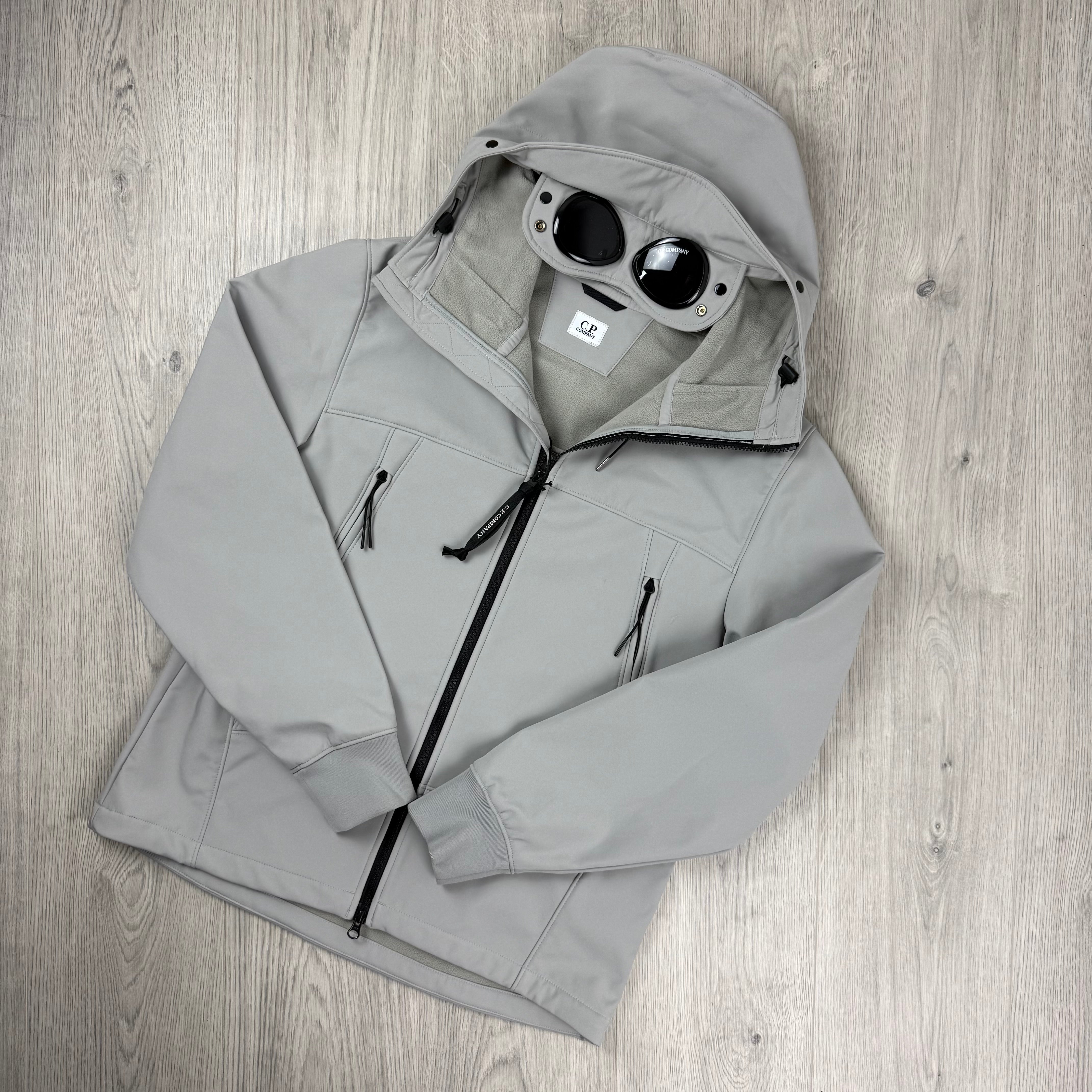 CP Company Shell Goggle Jacket - London Fog