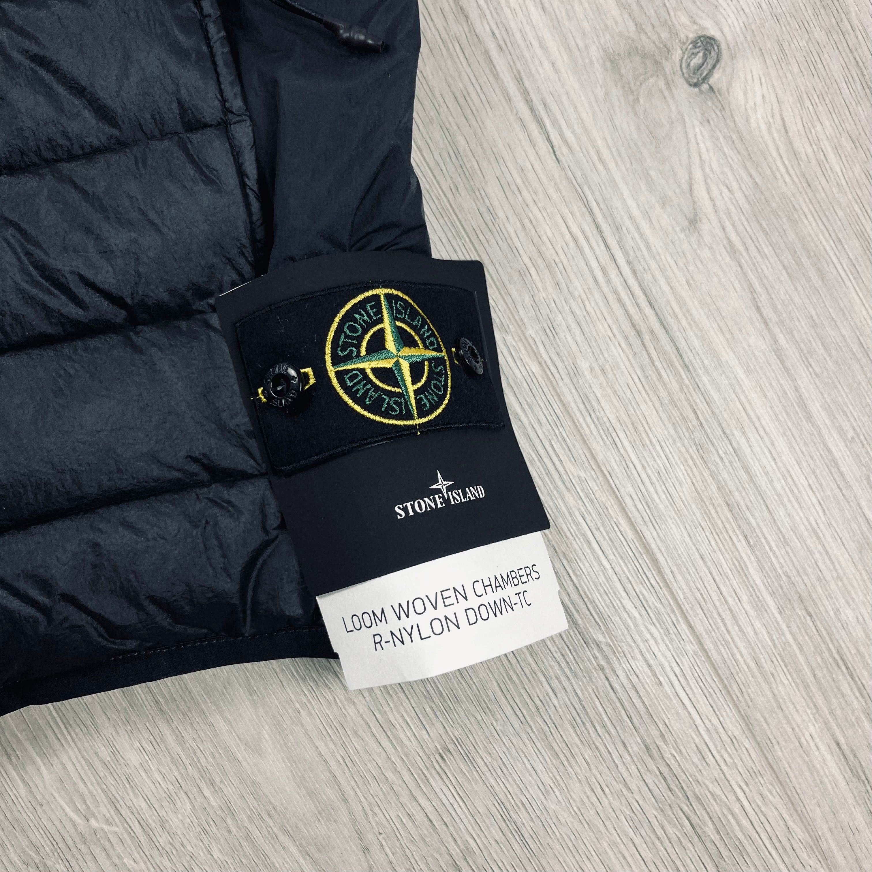 Stone Island Padded Gilet - Black