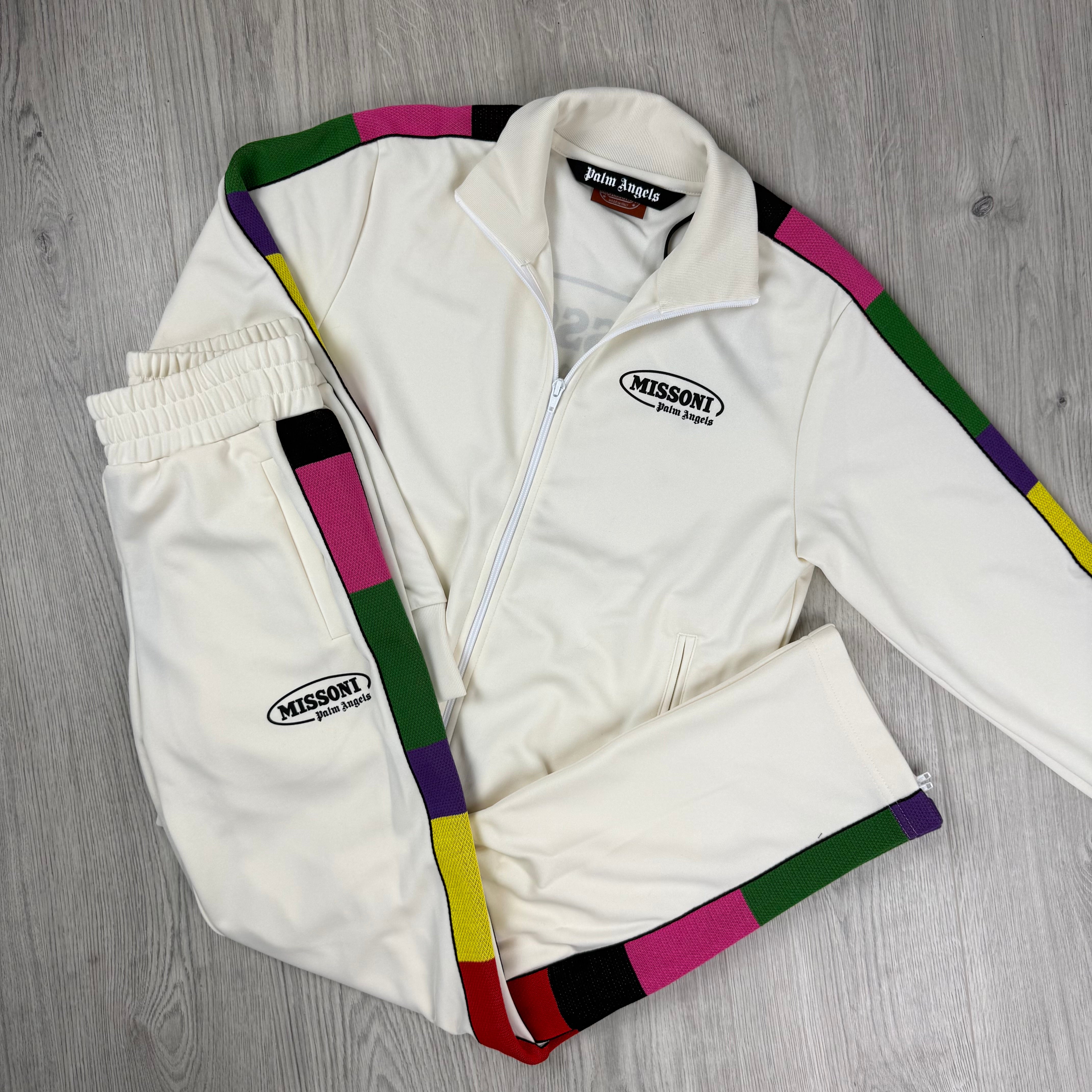 Palm Angels x Missoni Tracksuit - Cream