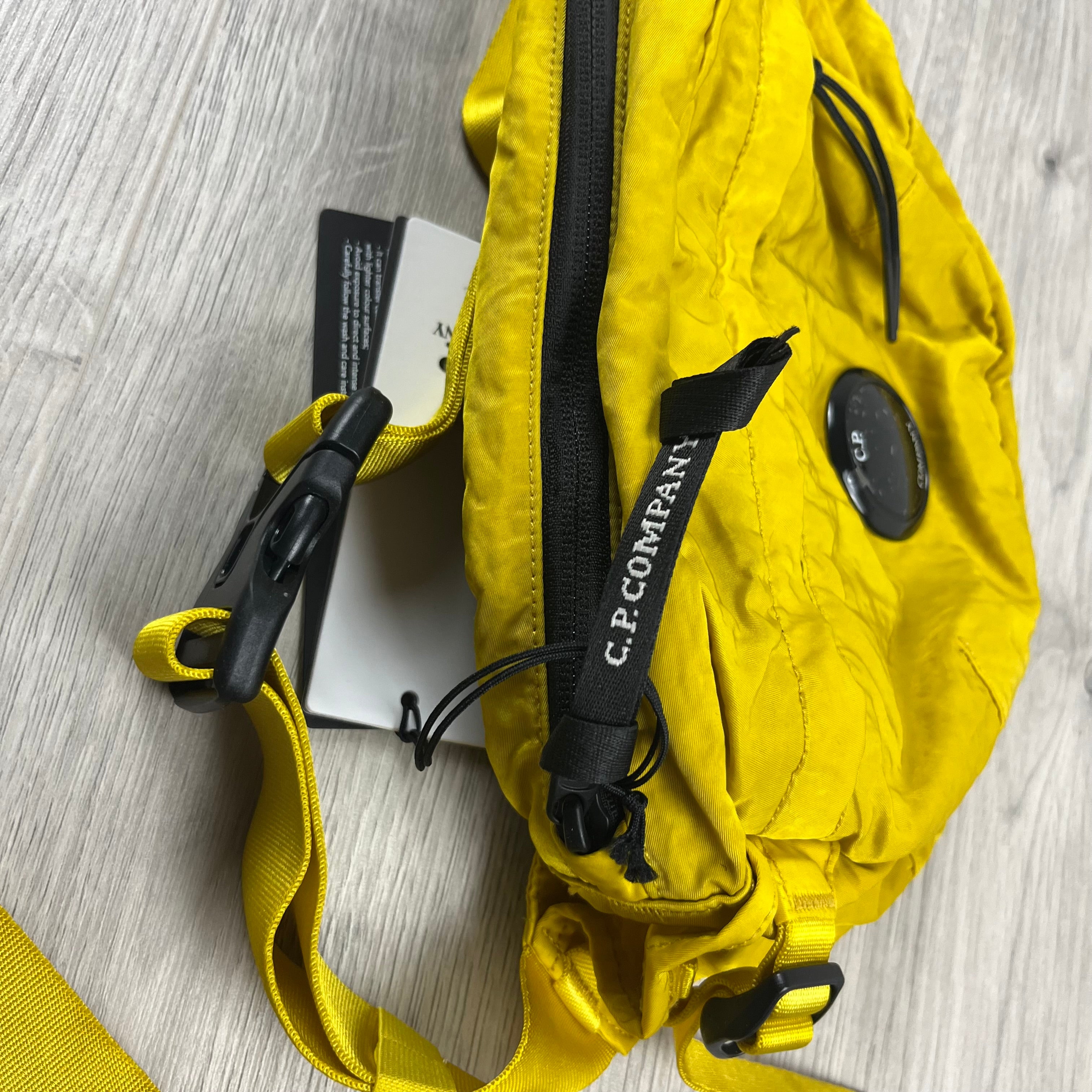 CP Company Zip Chrome Bag - Yellow