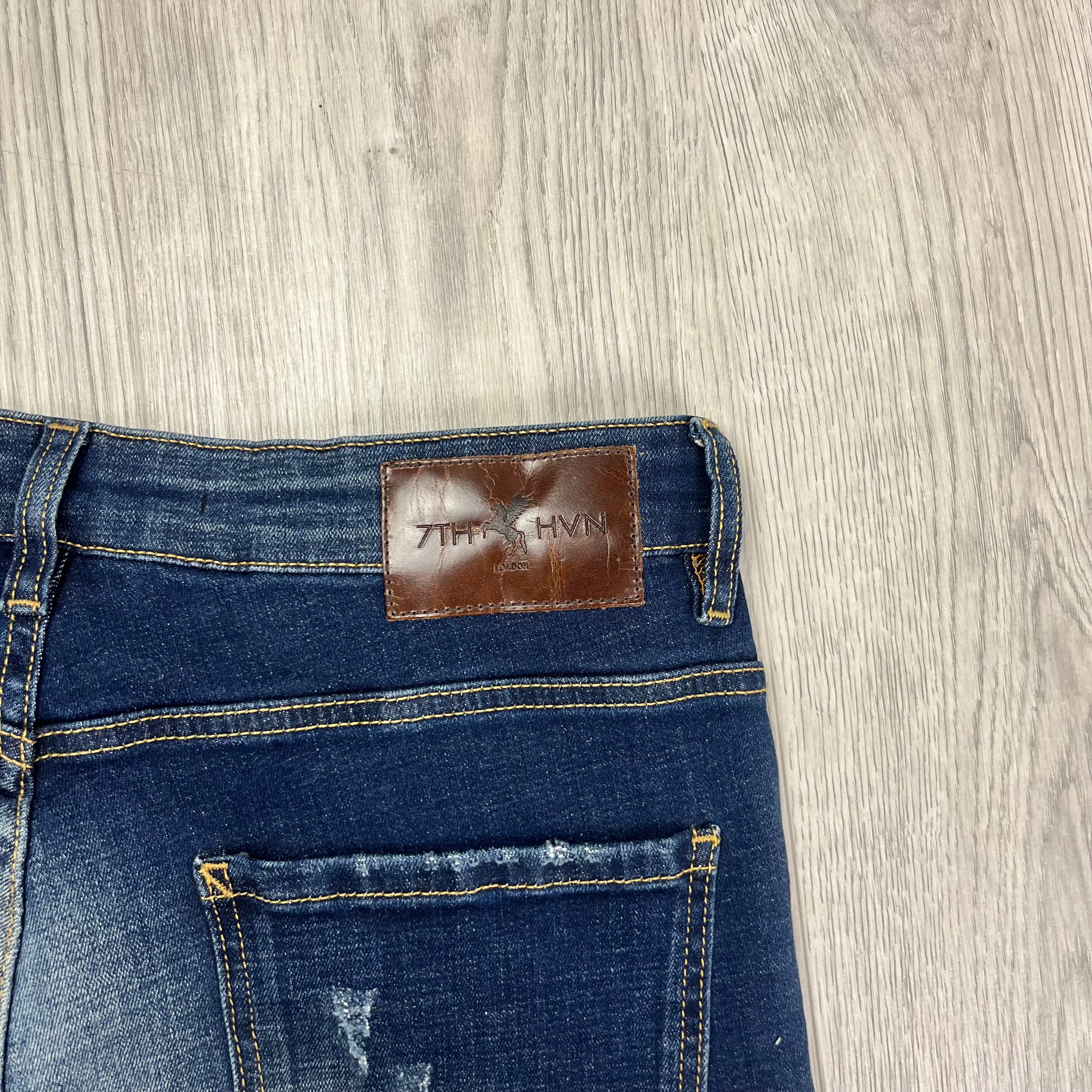 7TH HVN Slim Jeans - Blue