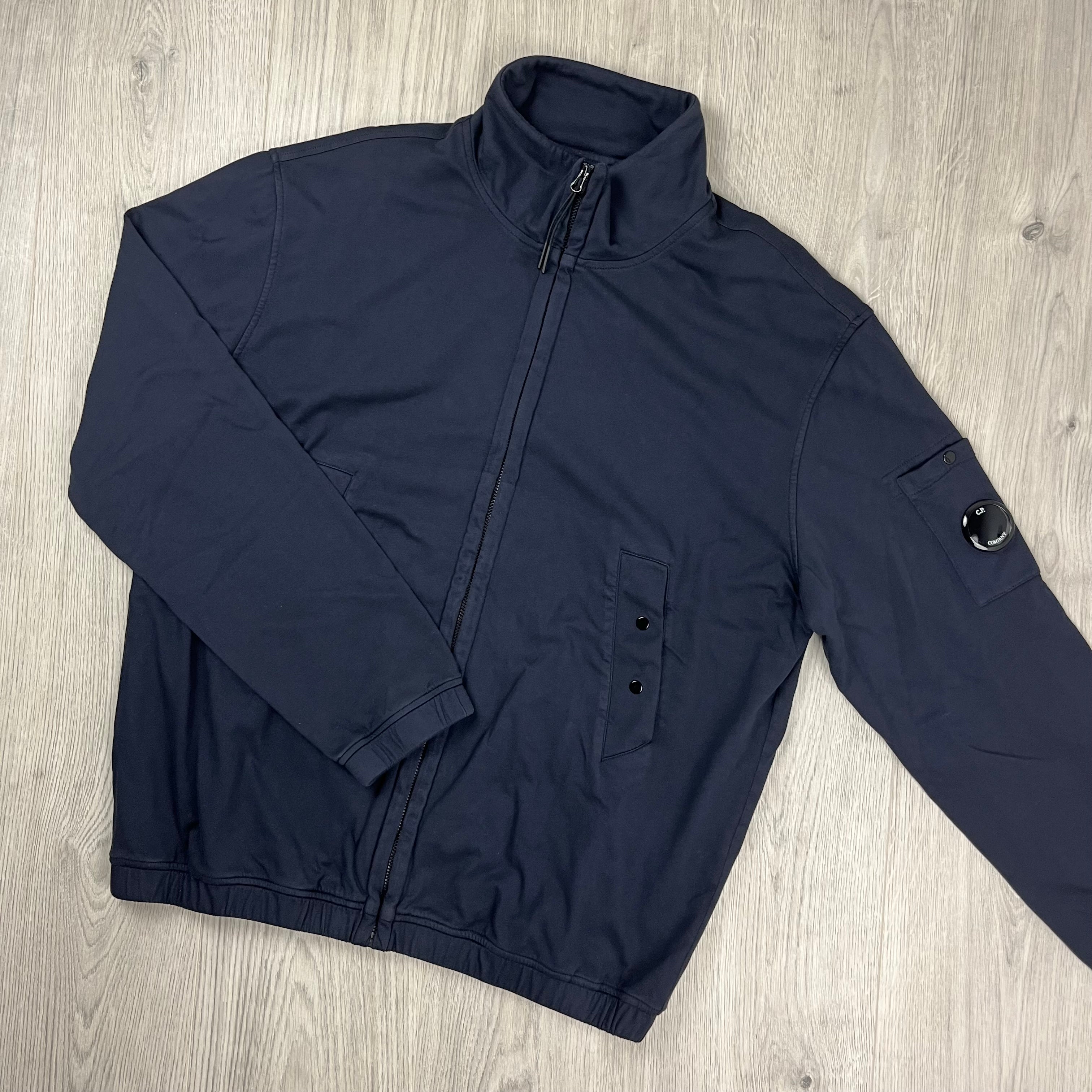 CP Company Zip Sweatshirt - Navy
