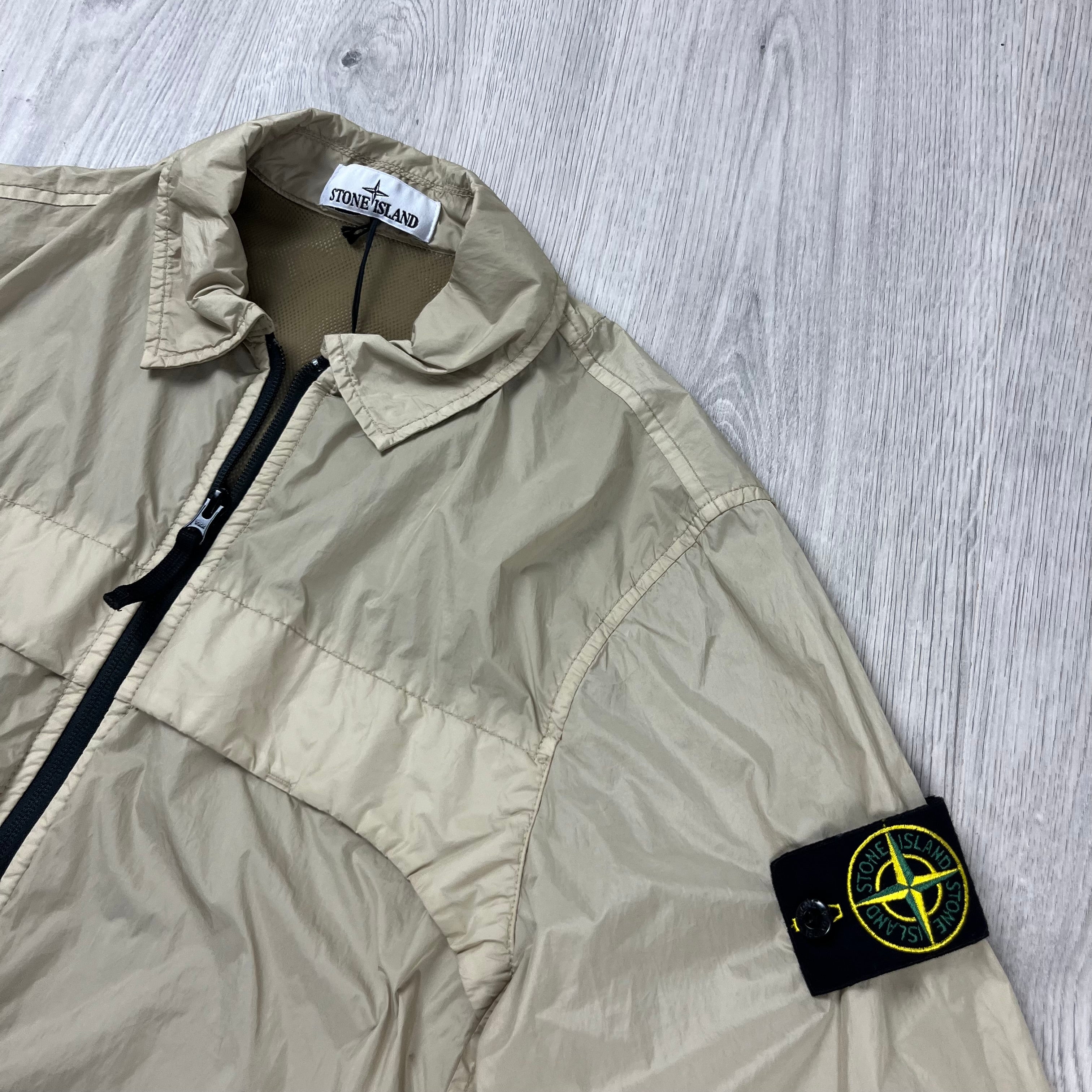 Stone Island Nylon Overshirt - Sand