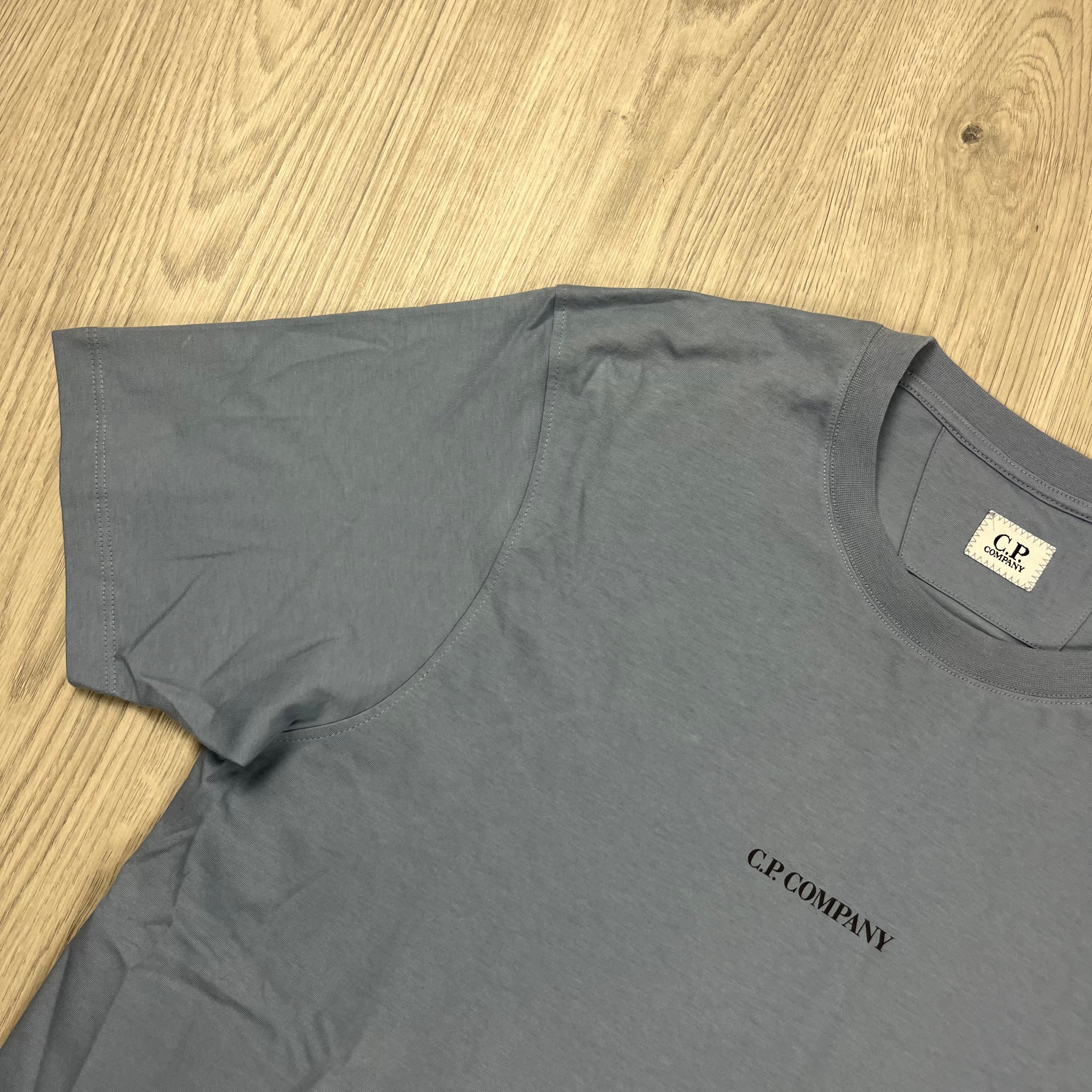 CP Company Printed T-Shirt - Blue