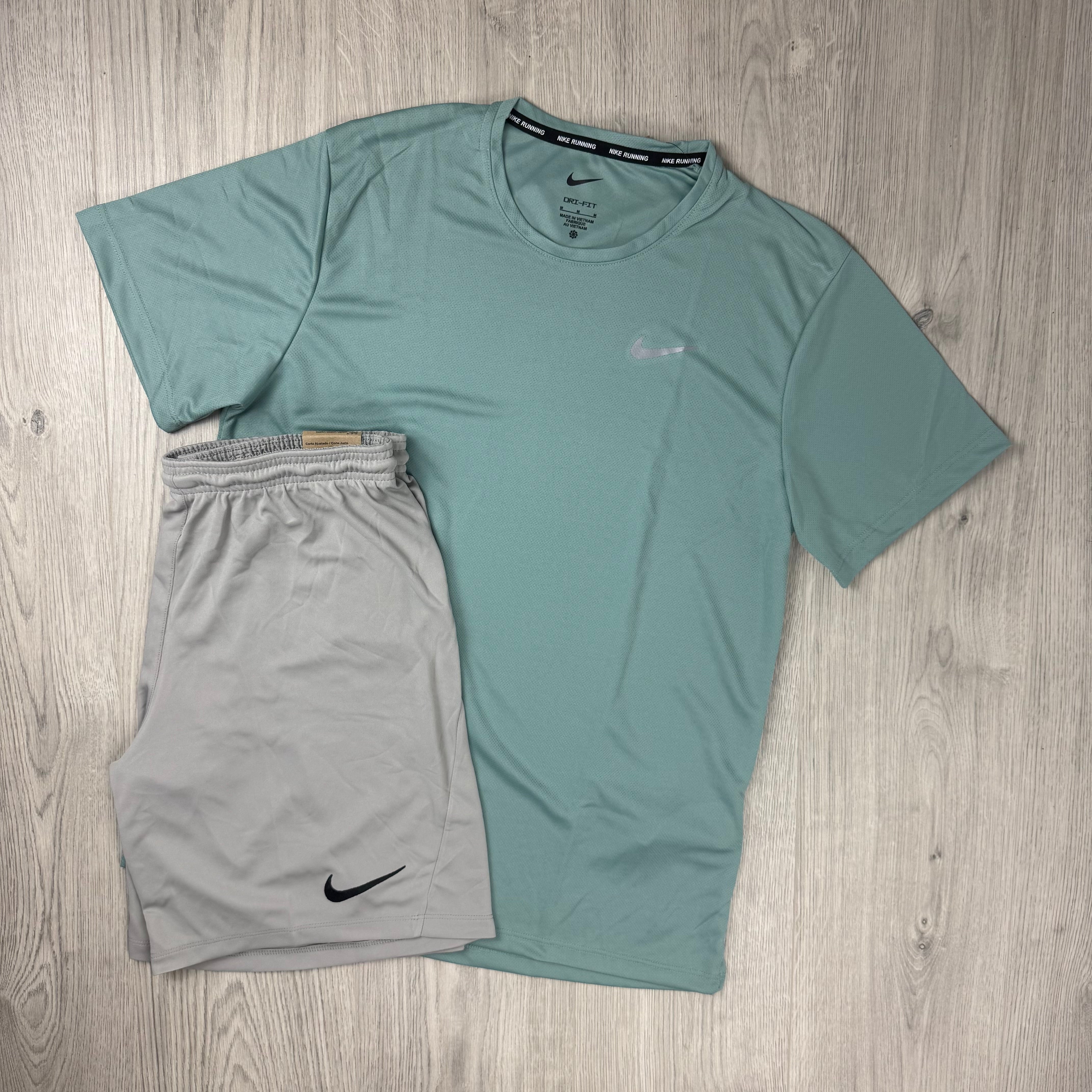 Nike 'Miler' Set - Cannon/Pewter Grey