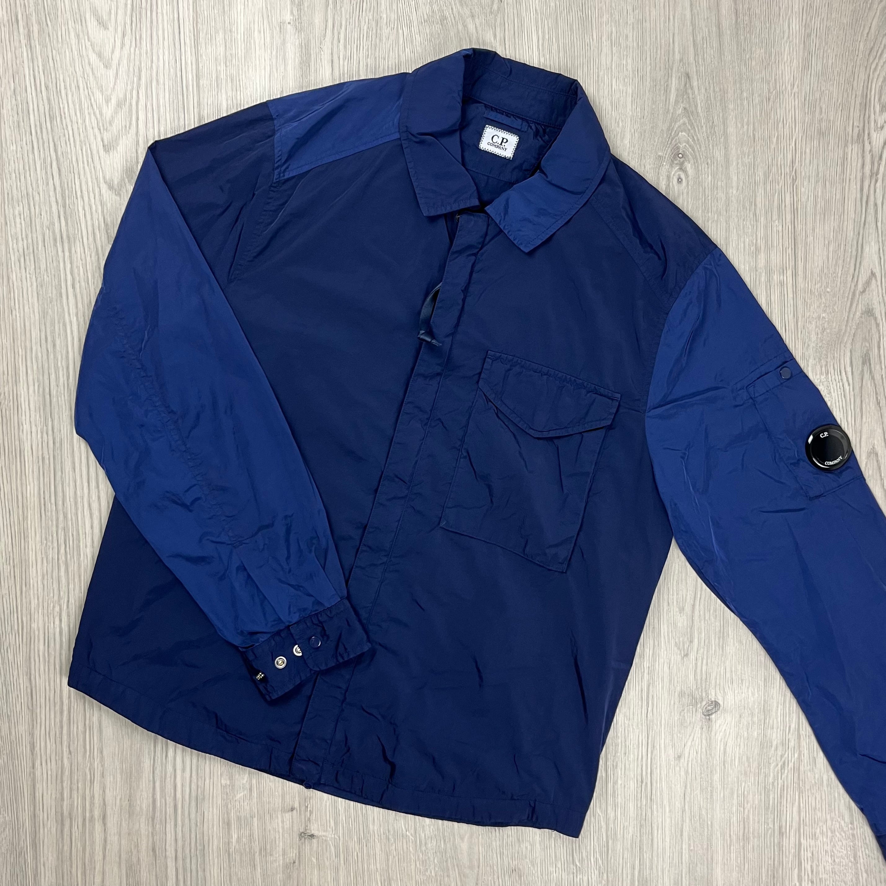 CP Company Chrome Overshirt - Estate Blue