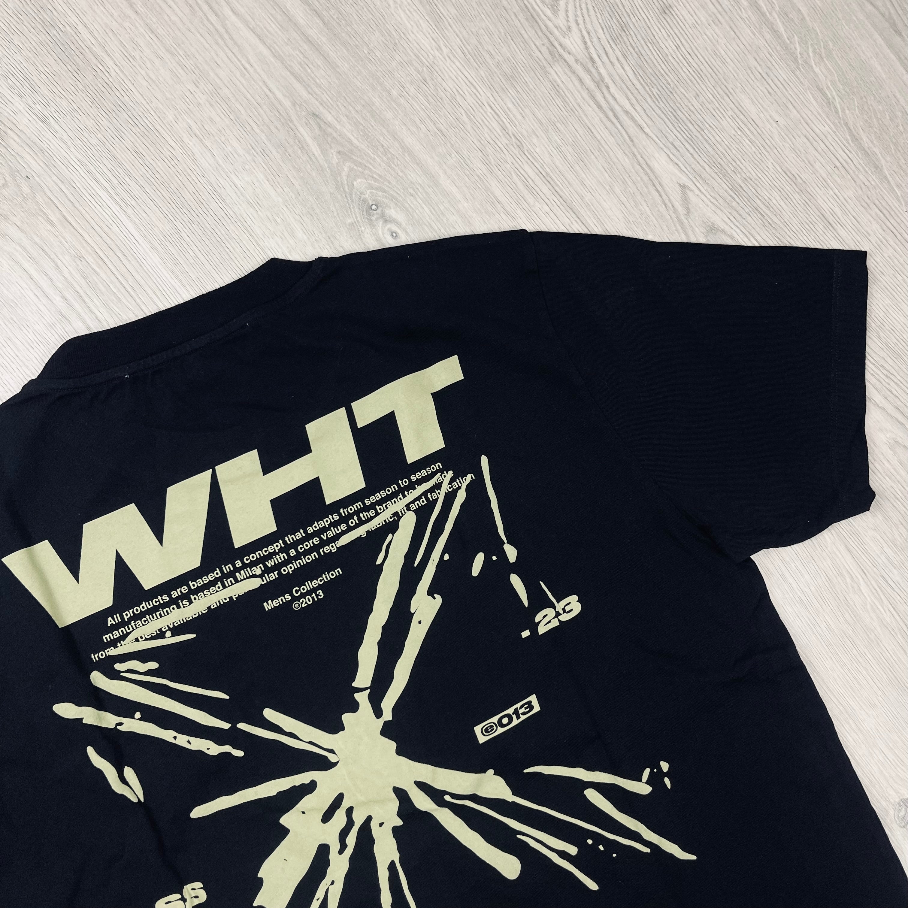 Off-White Splash T-Shirt - Black