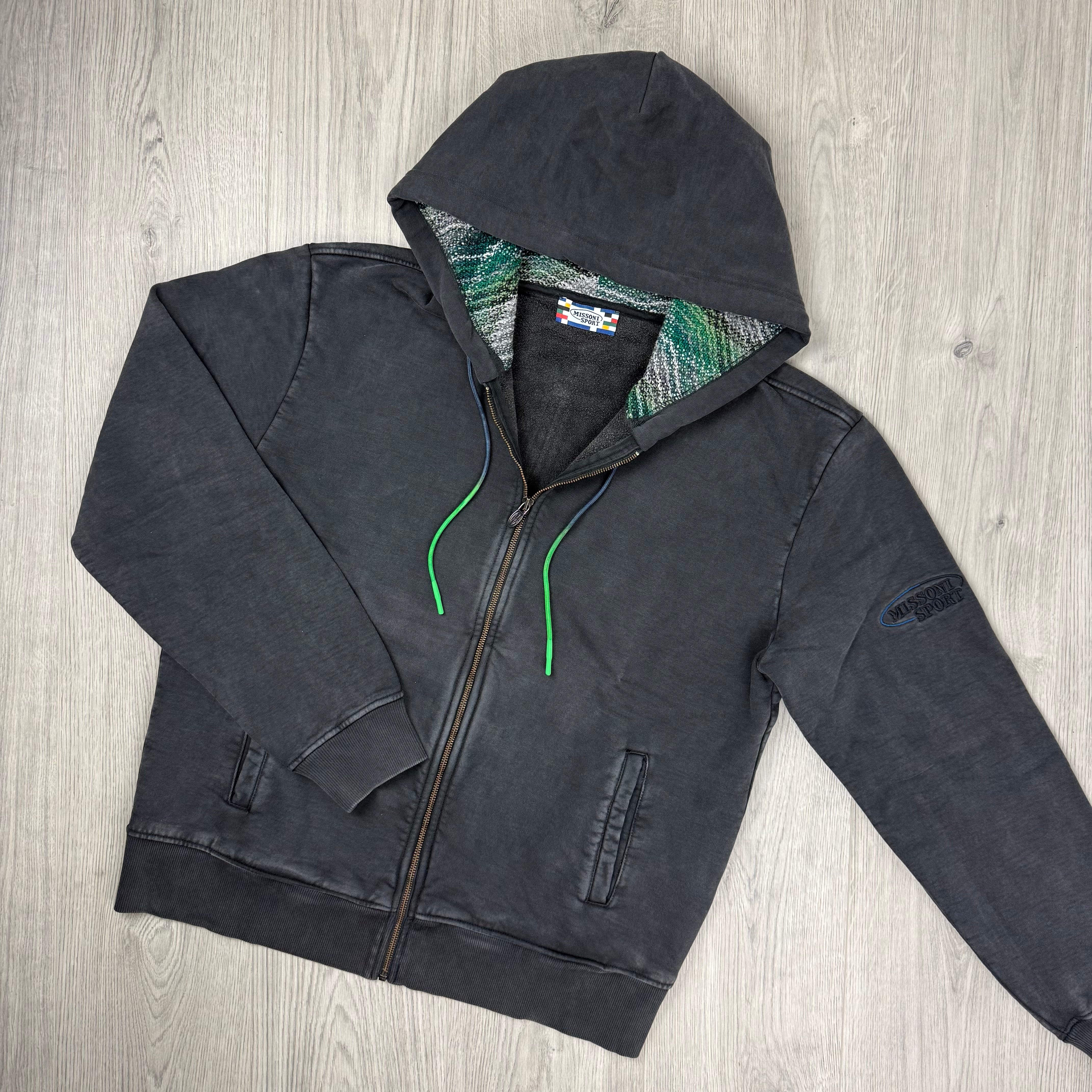 Missoni Sport Zip Hoodie - Black