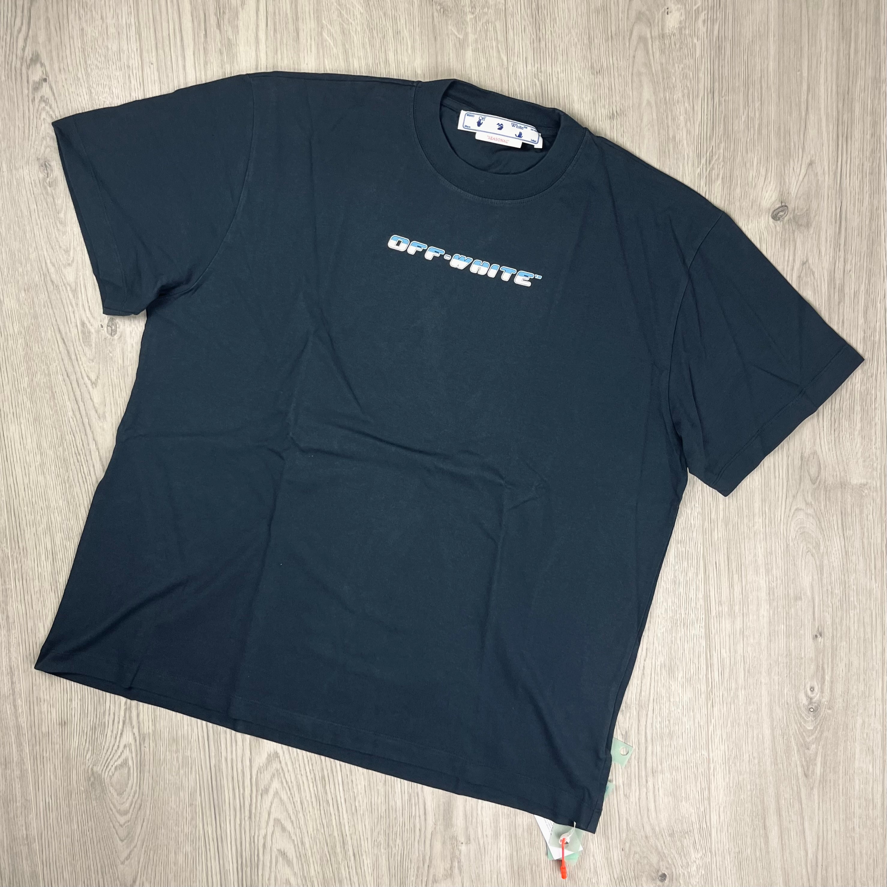 Off-White Oversized T-Shirt - Navy