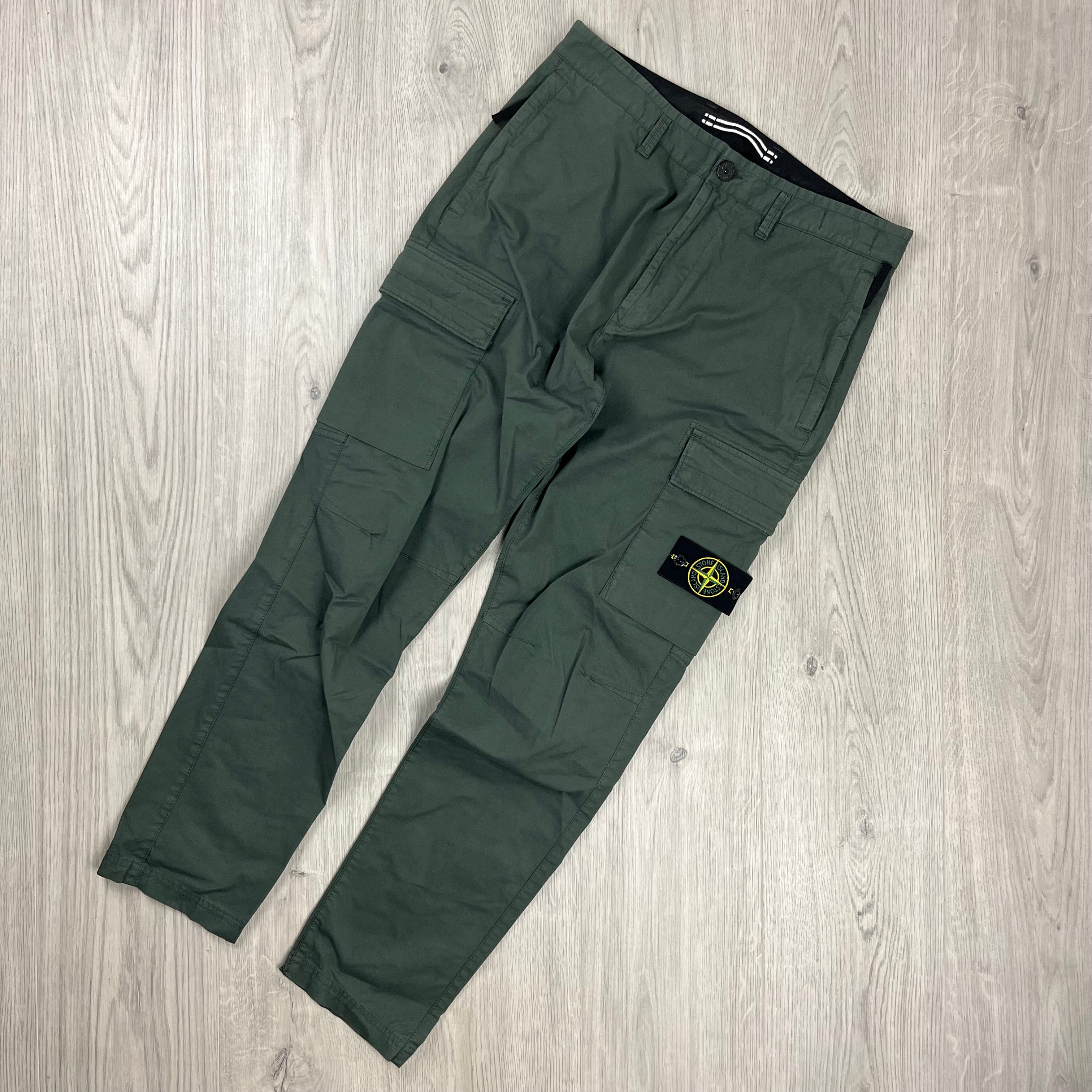 Stone Island Cargo Trousers - Musk