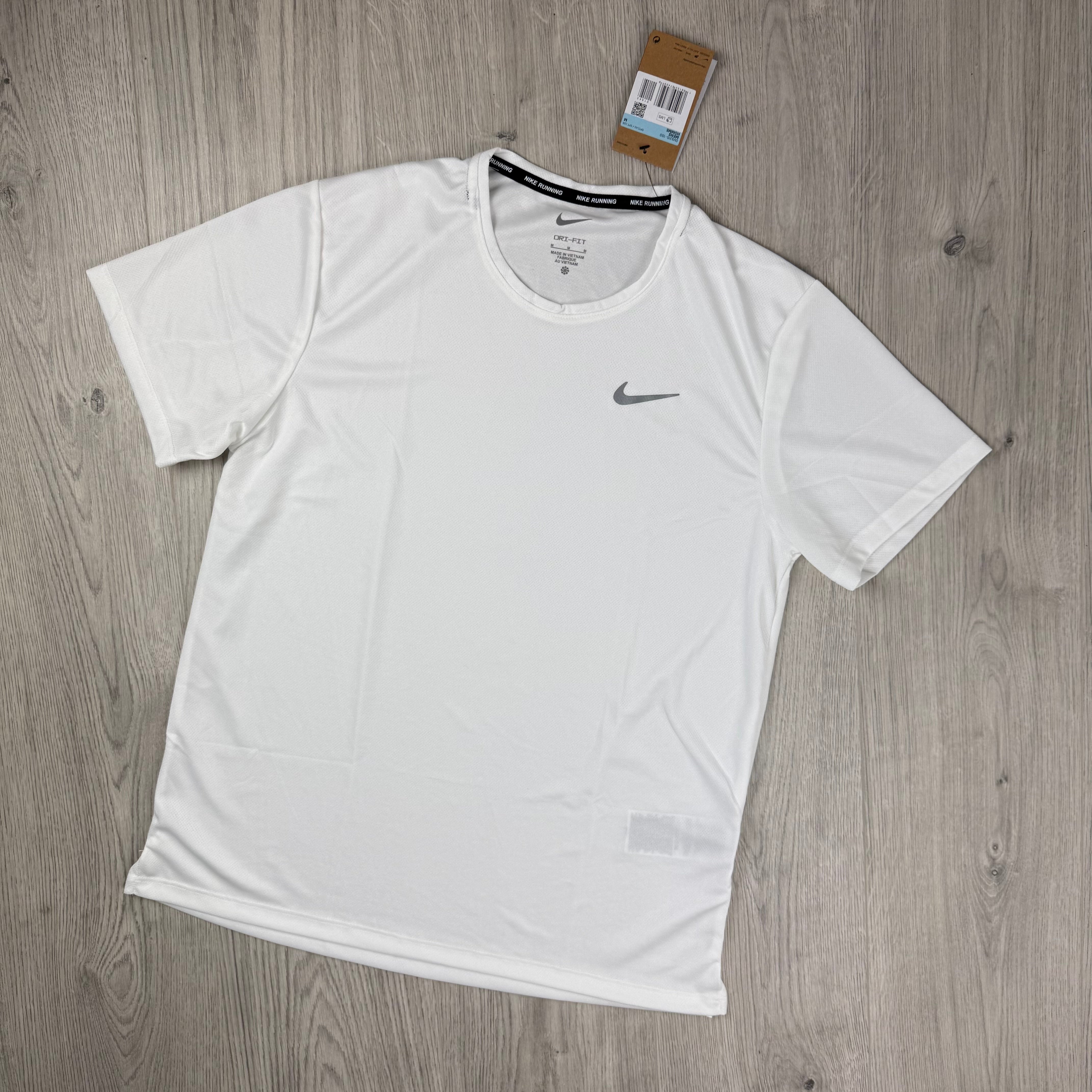 Nike 'Miler' T-Shirt Set - White, Volt Thunder