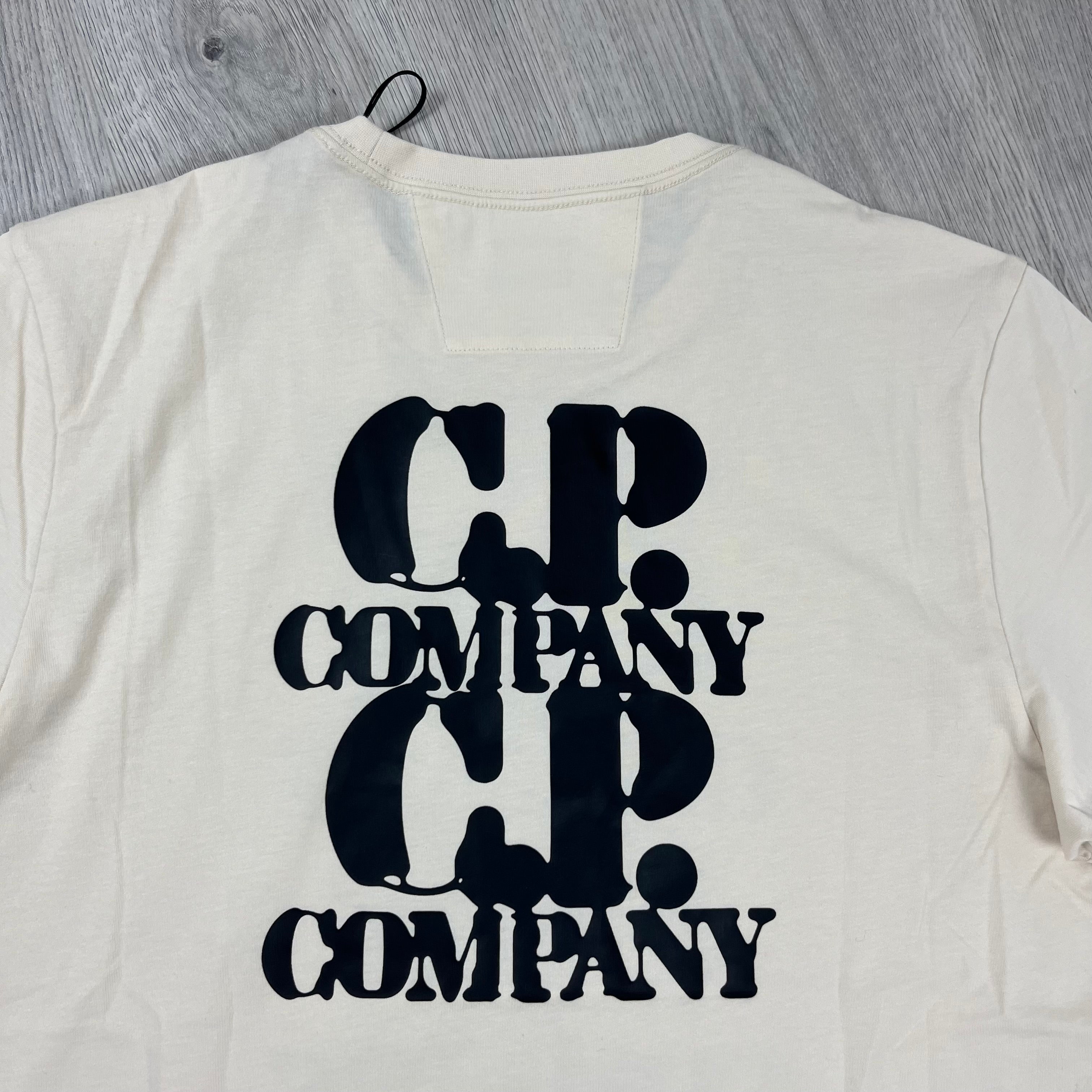 CP Company Graphic T-Shirt - Pistachio Shell