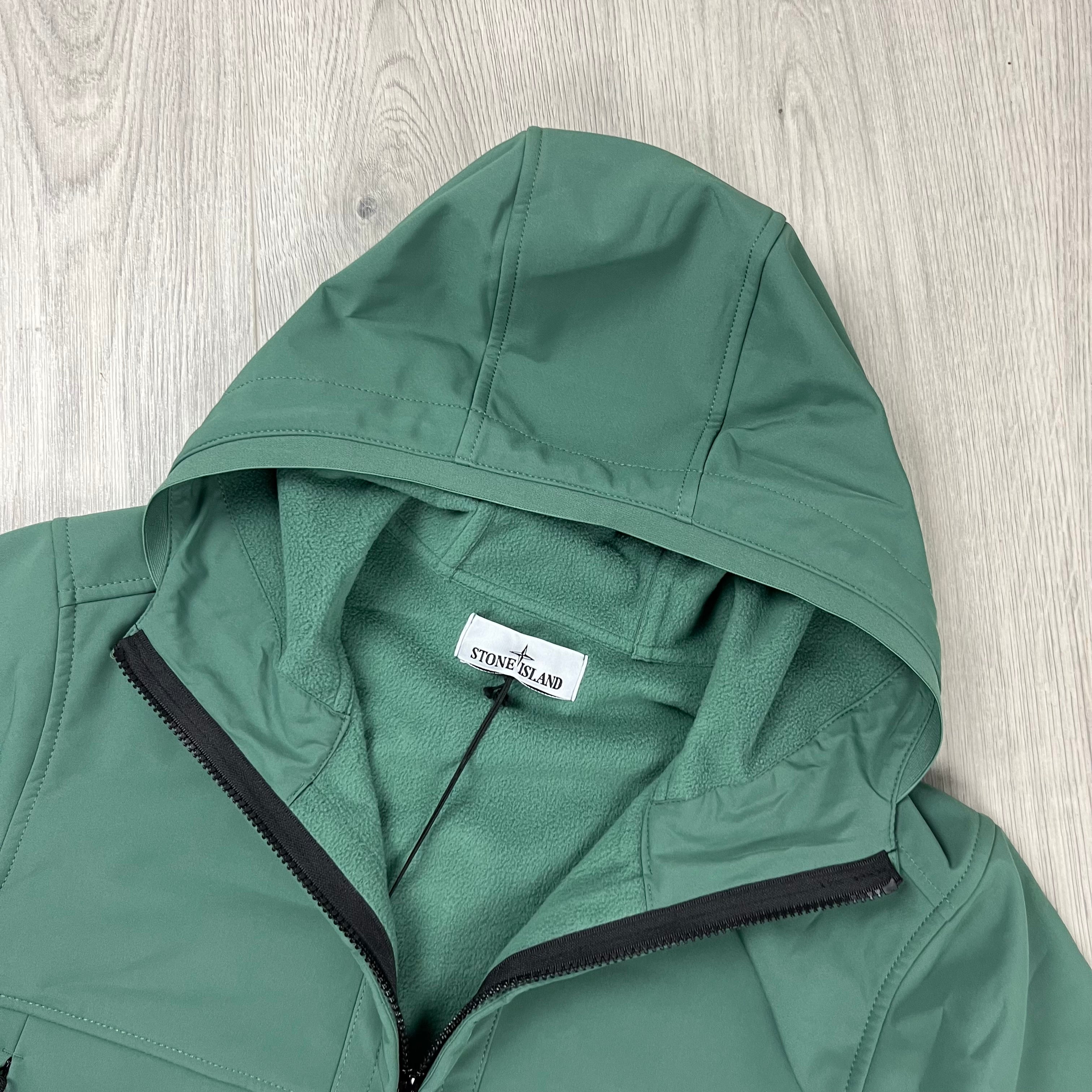 Stone Island Shell Jacket - Sage Green