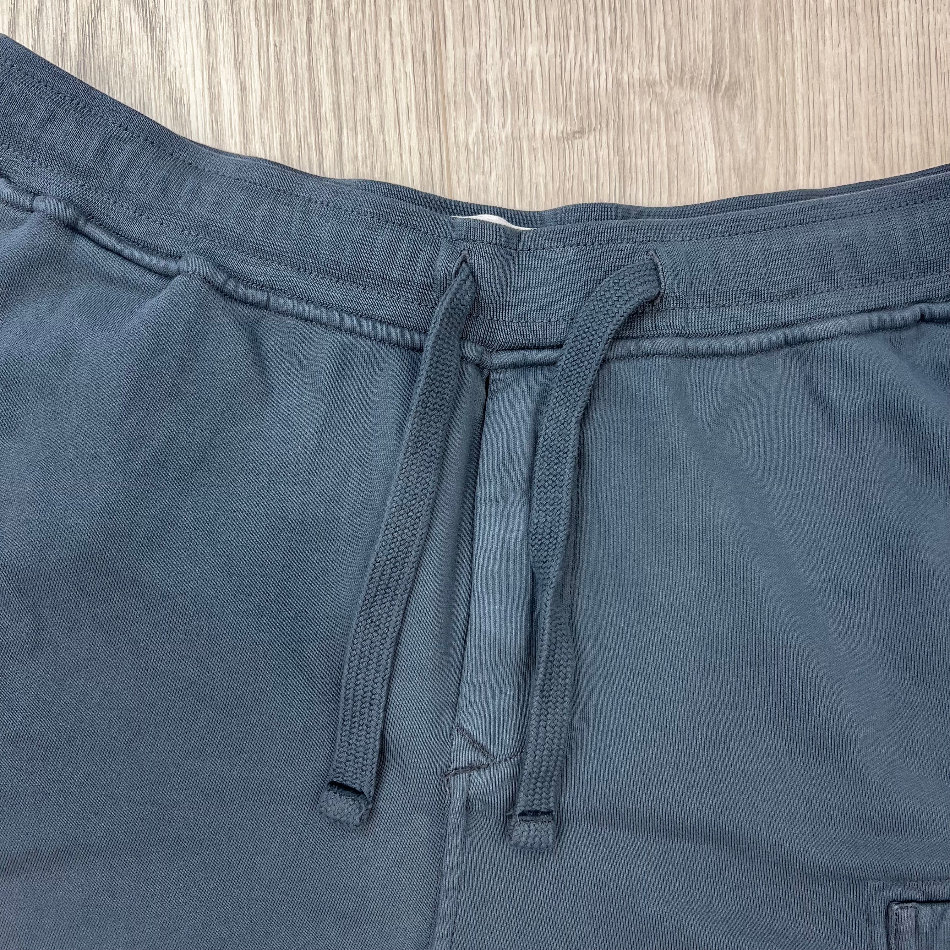 Stone Island Jersey Shorts - Slate Blue
