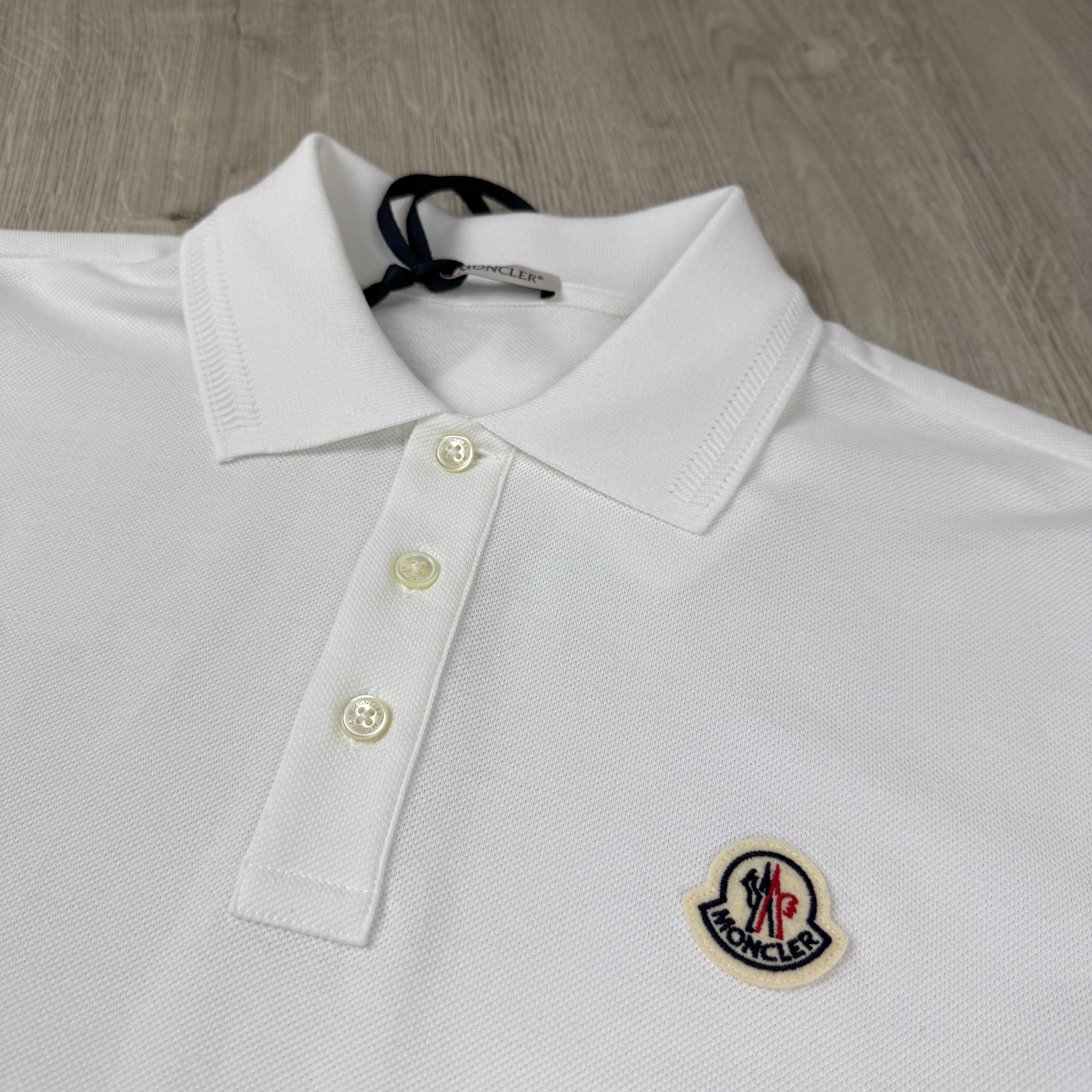 Moncler Polo Shirt - White