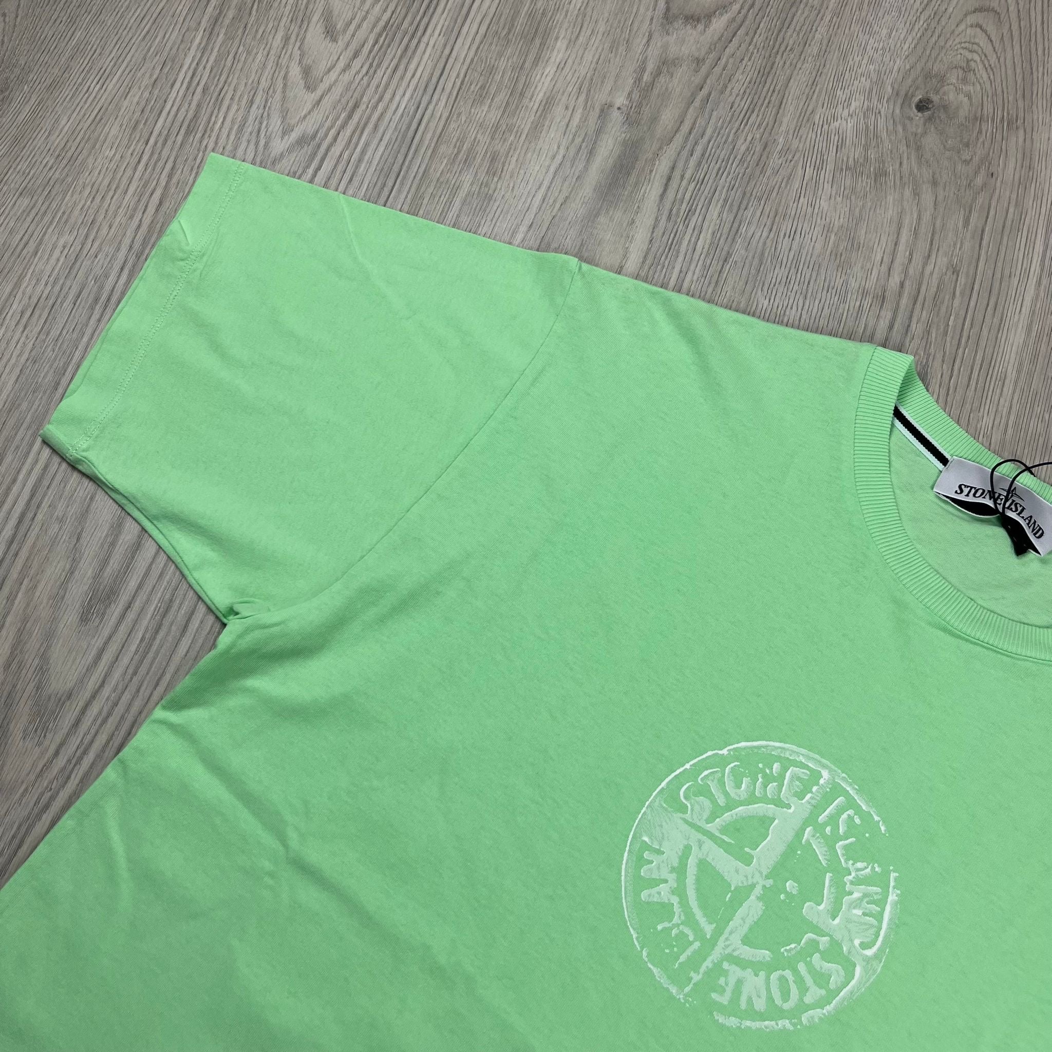 Stone Island Printed T-Shirt - Green