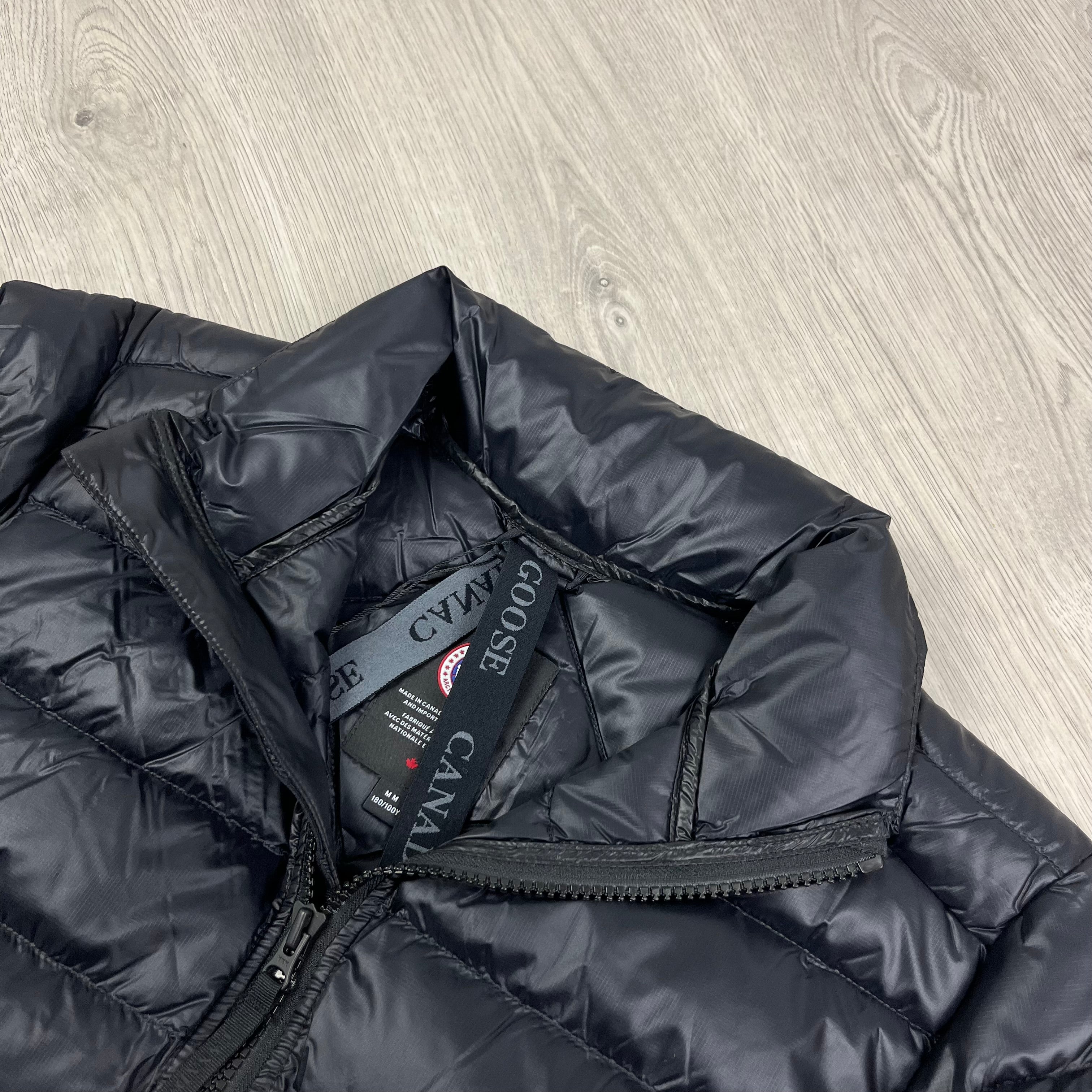 Canada Goose Black Label Crofton Jacket in Black. On sale at Open Attire.