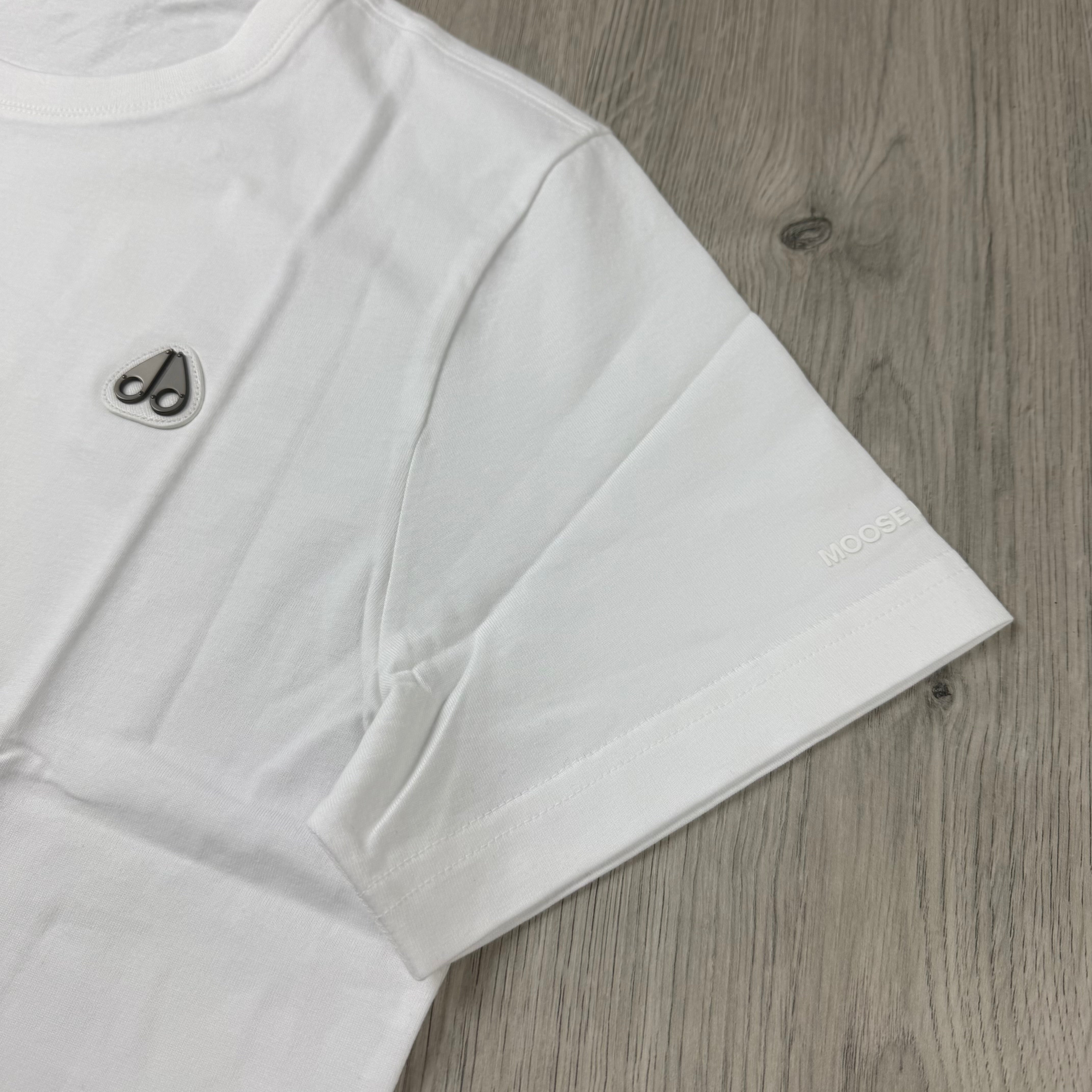 Moose Knuckles 'Crescent' T-Shirt - White