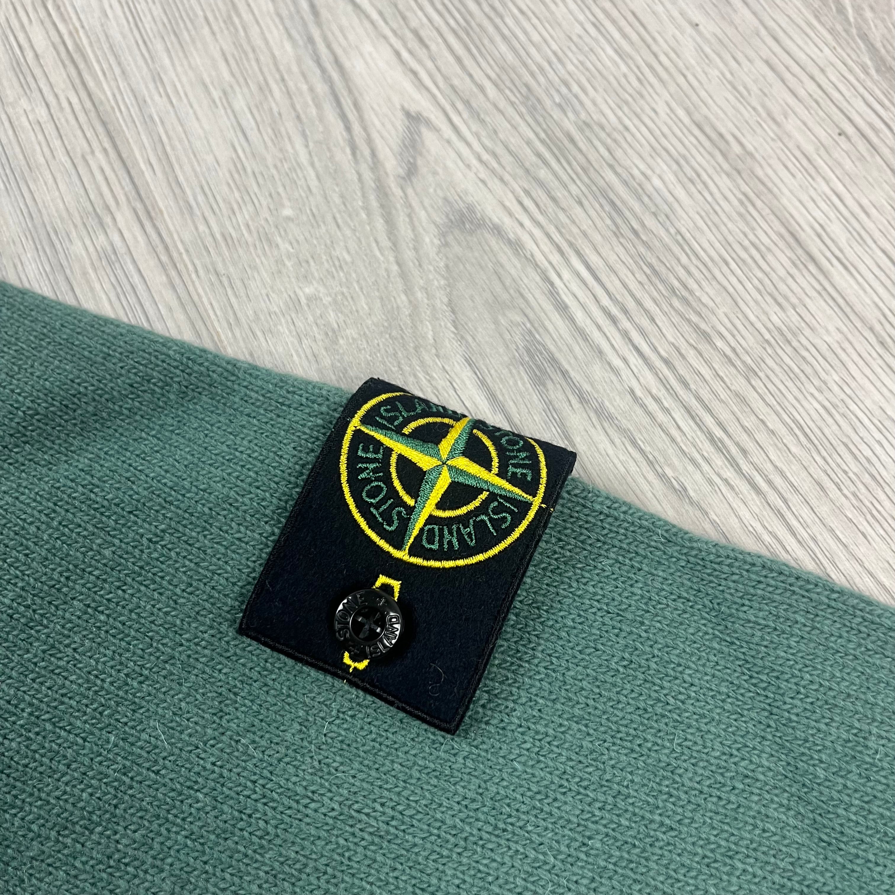 Stone Island Knit Sweatshirt - Sage Green