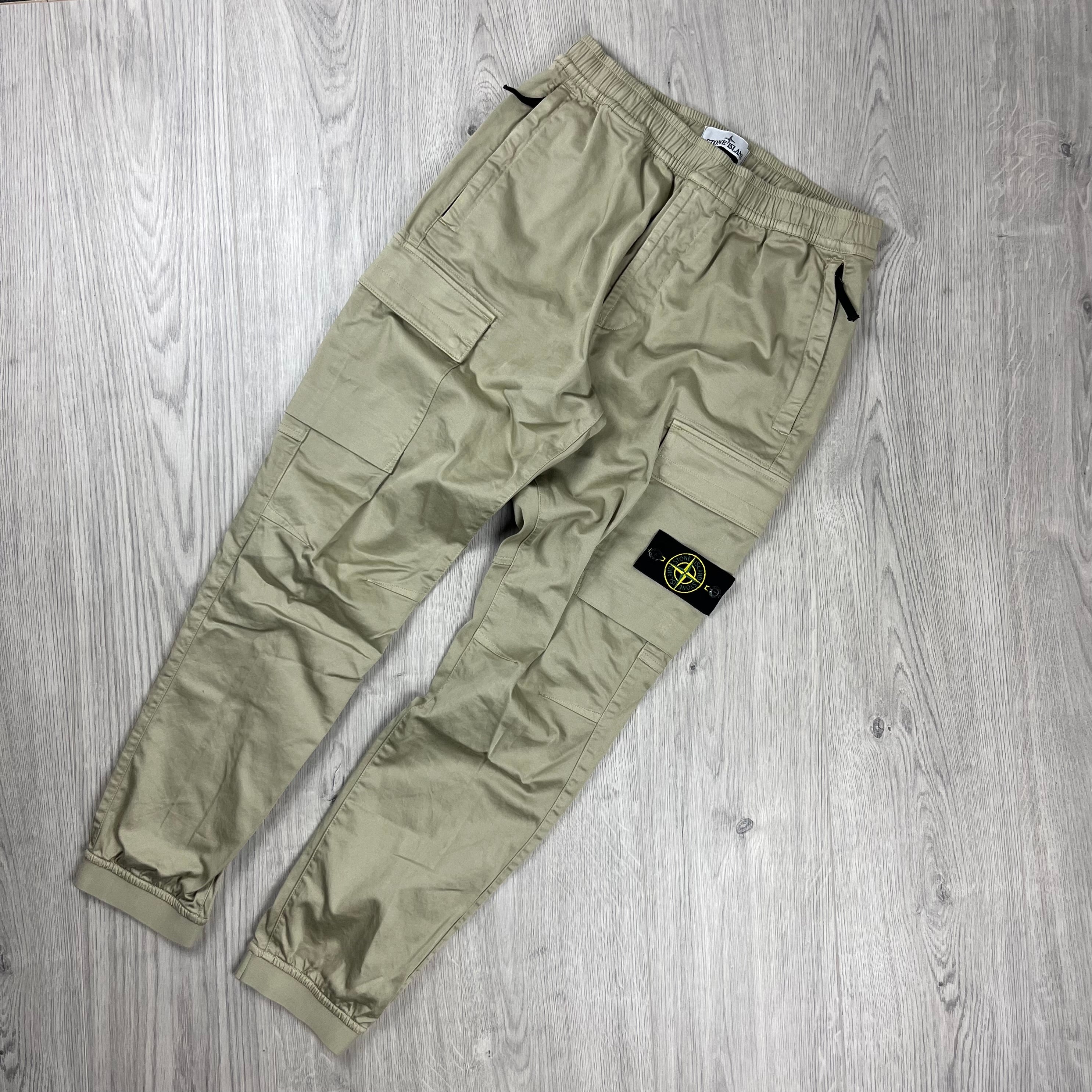 Stone Island Cargo Trousers - Sand