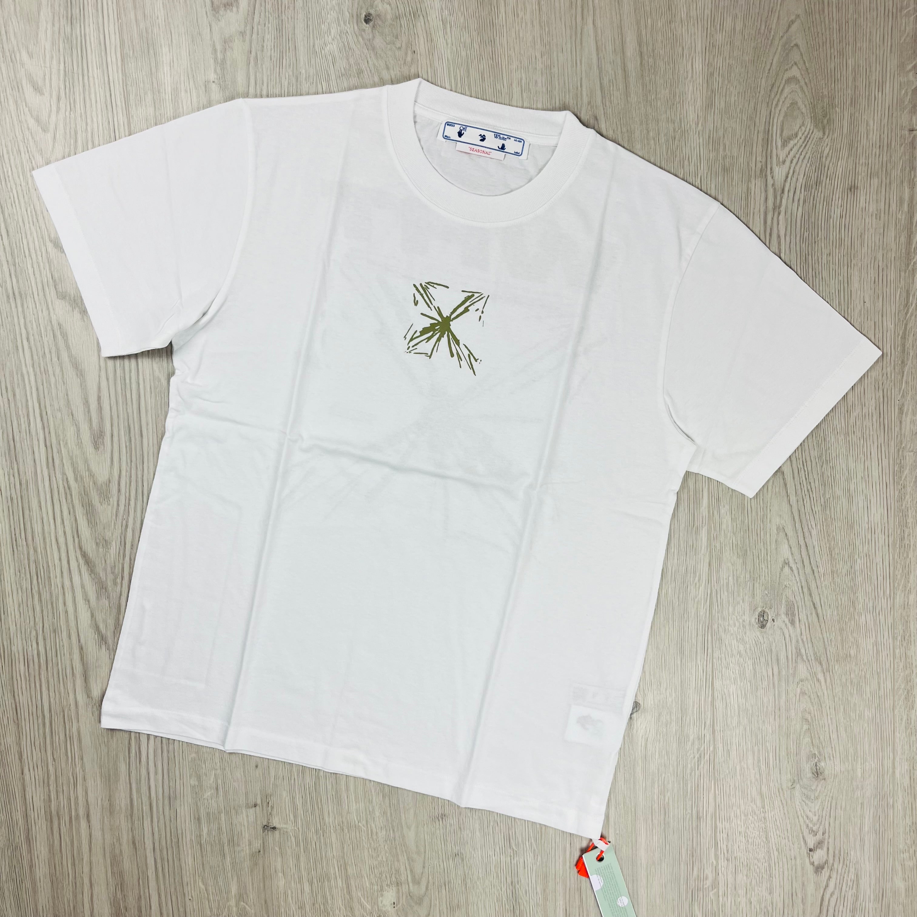 Off-White Splash T-Shirt - White