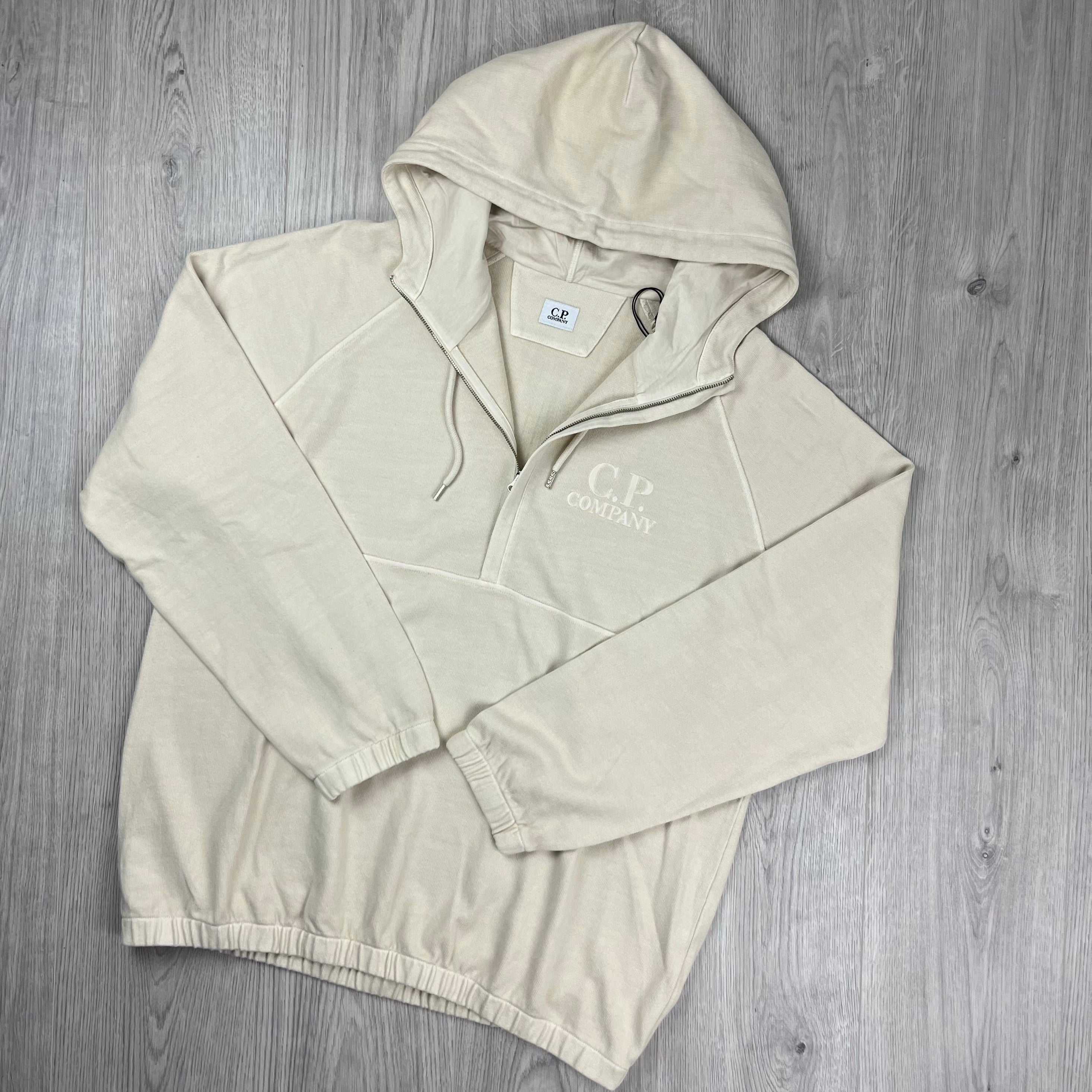 CP Company Zip Hoodie - Pistachio Shell