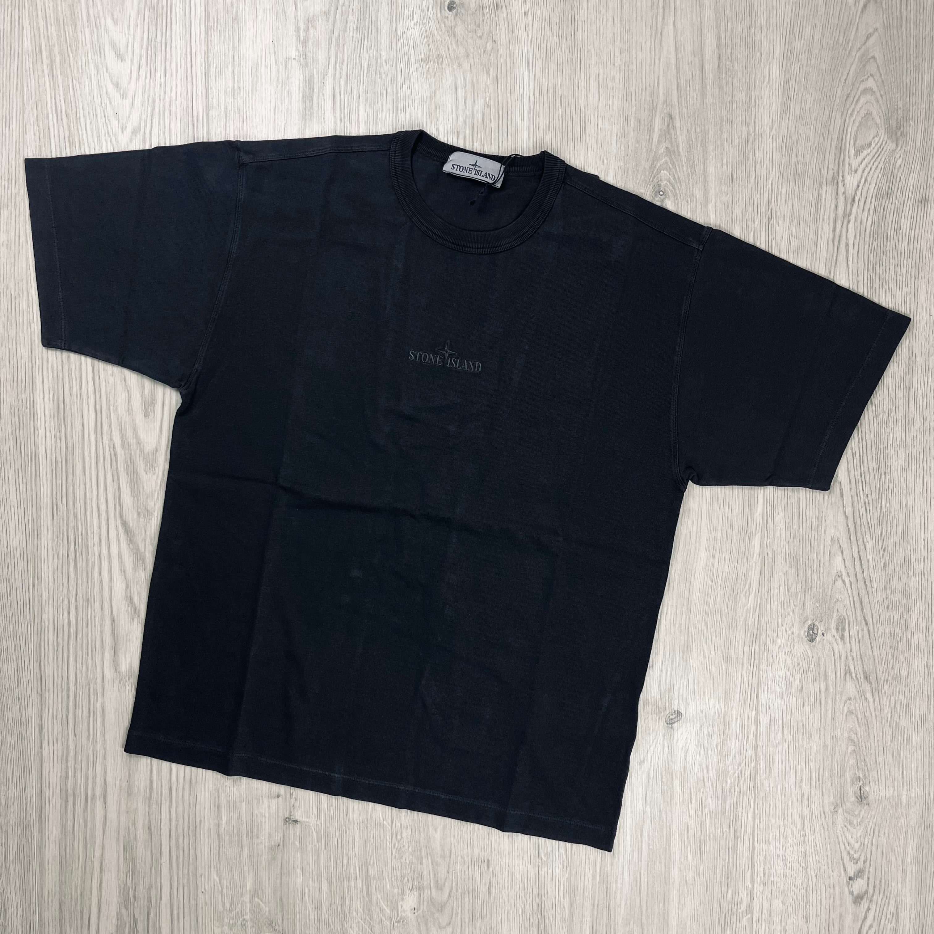 Stone Island Oversized T-Shirt - Black