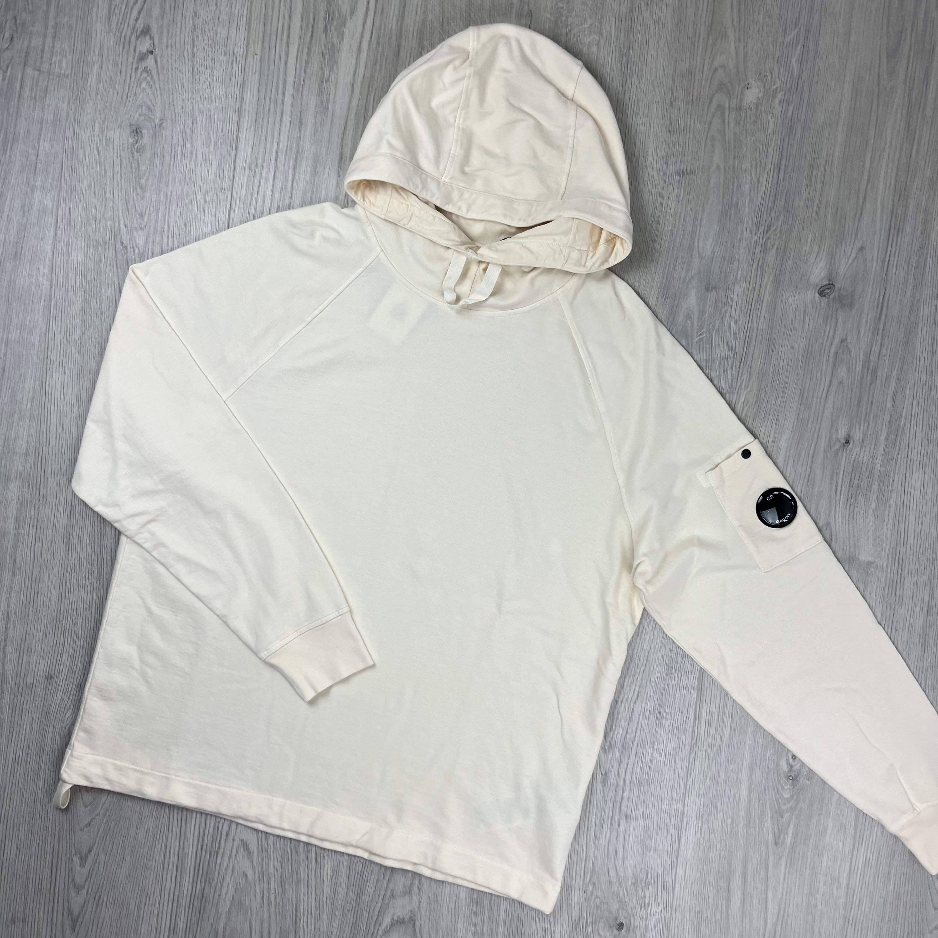CP Company Light Fleece Hoodie - Pistachio Shell
