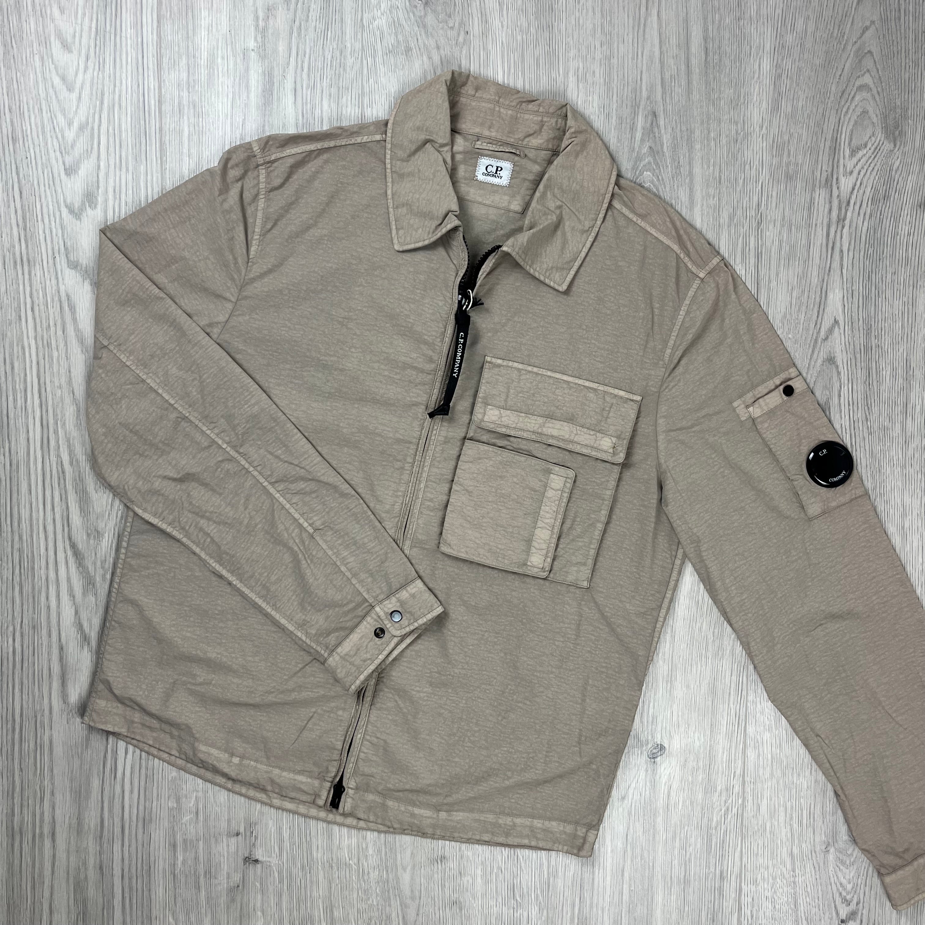 CP Company Nylon Overshirt - Tan