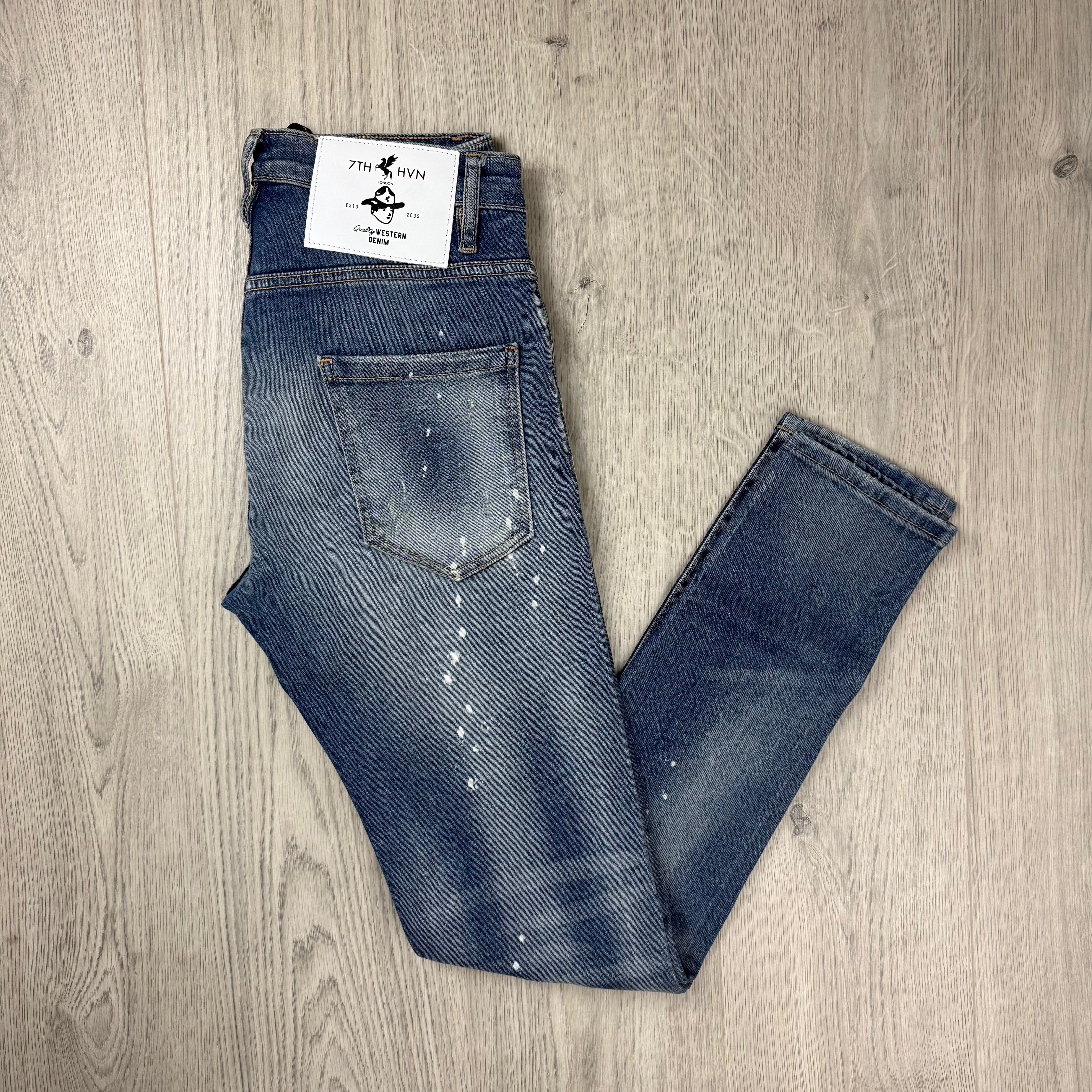 7TH HVN Slim Jeans - Blue