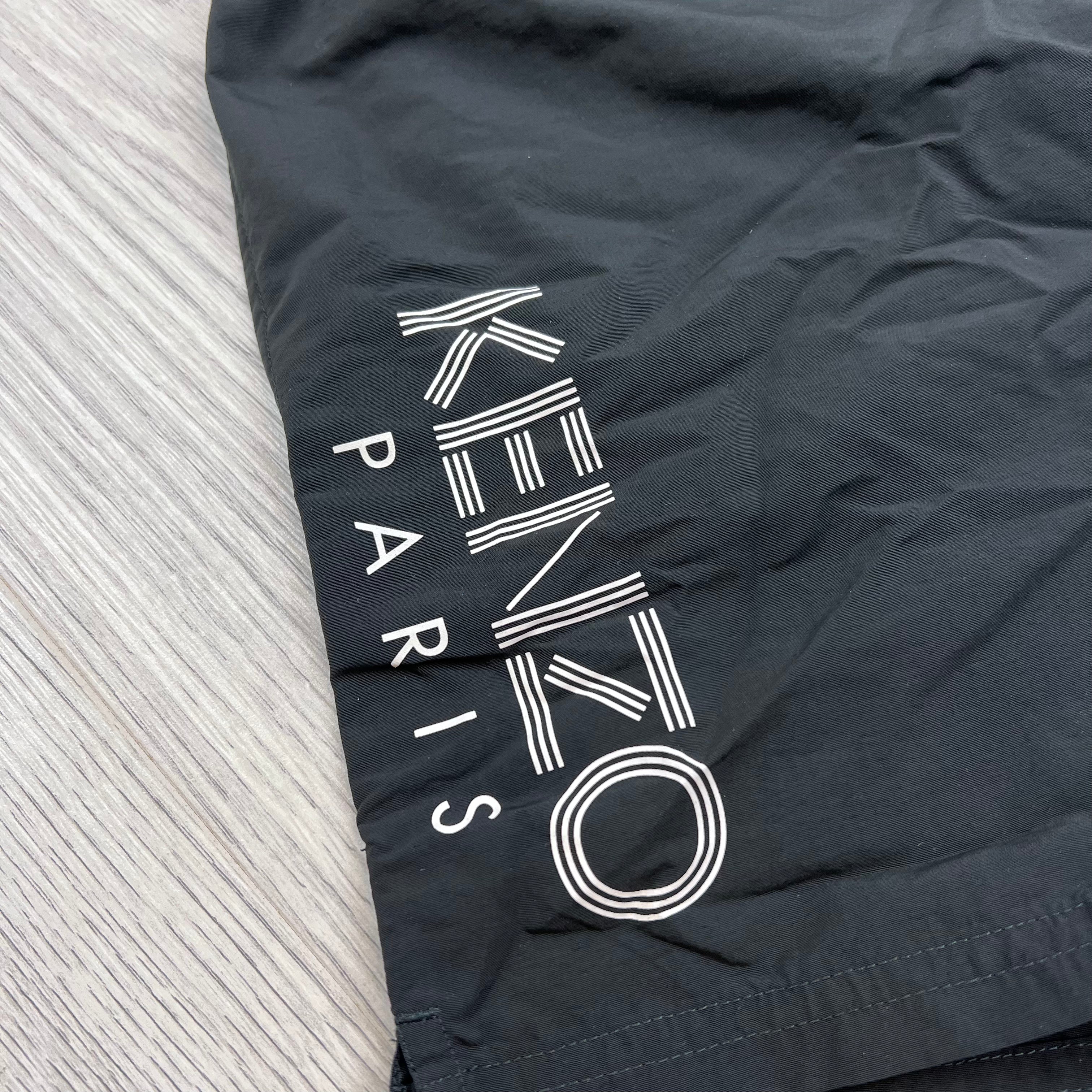 Kenzo Printed Swim Shorts - Black