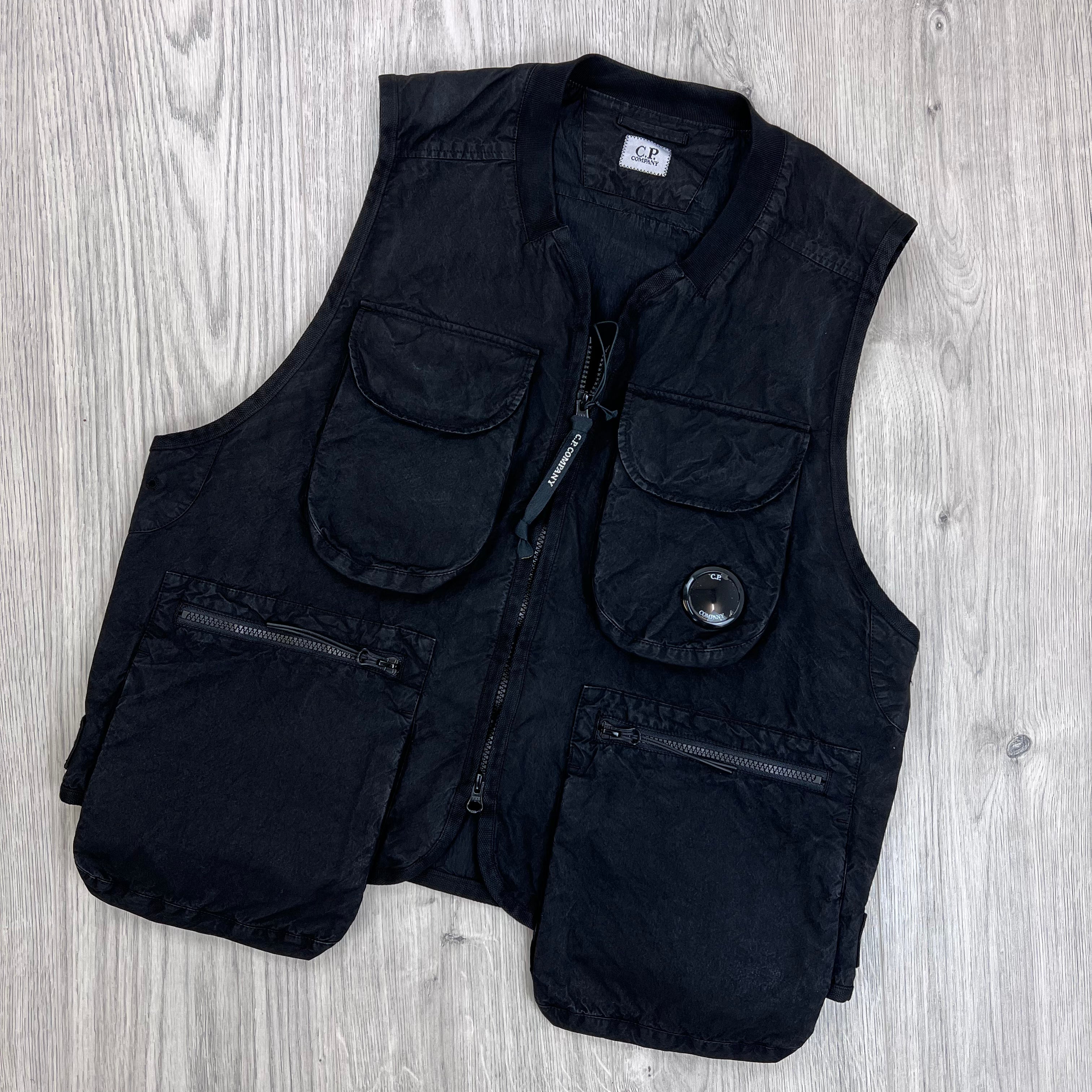 CP Company Ba-Tic Gilet - Black