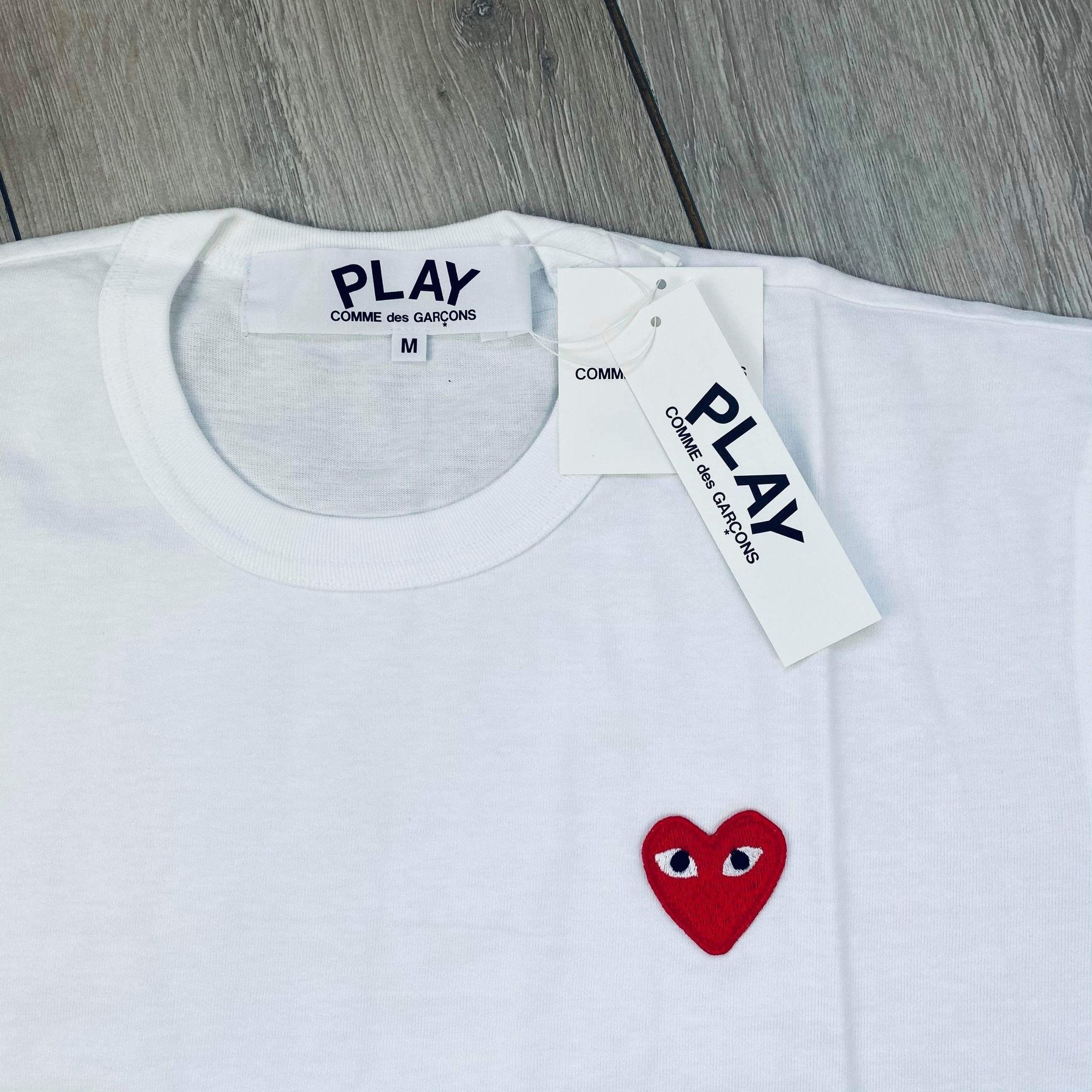 Comme des Garçons PLAY T-Shirt - White