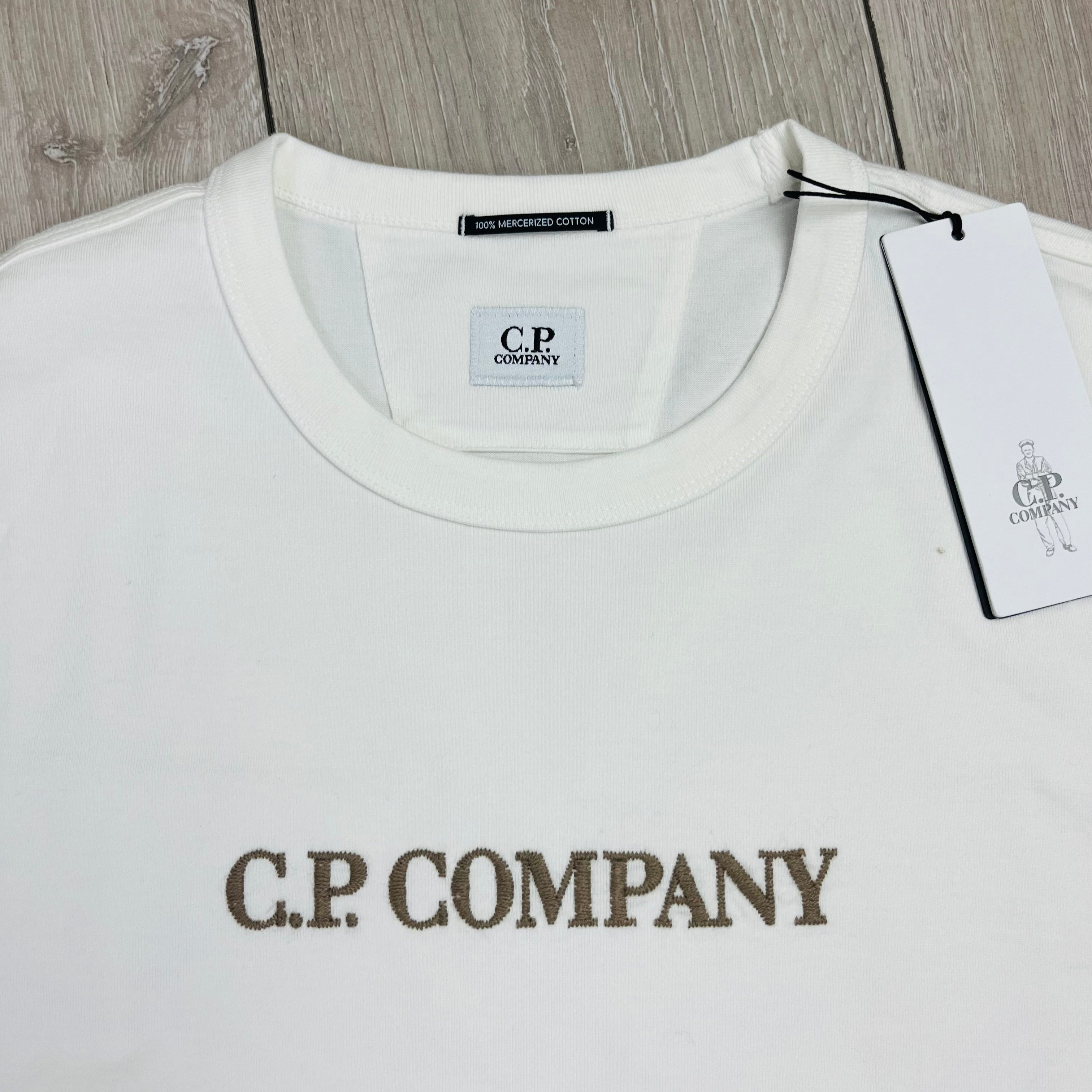 CP Company Stitch T-Shirt - White