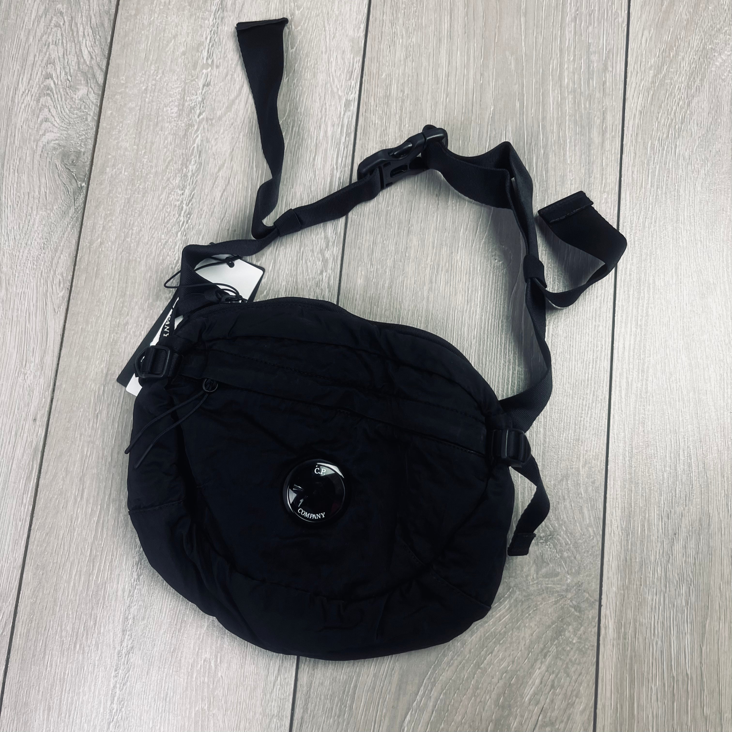 CP Company Zip Chrome Bag - Black