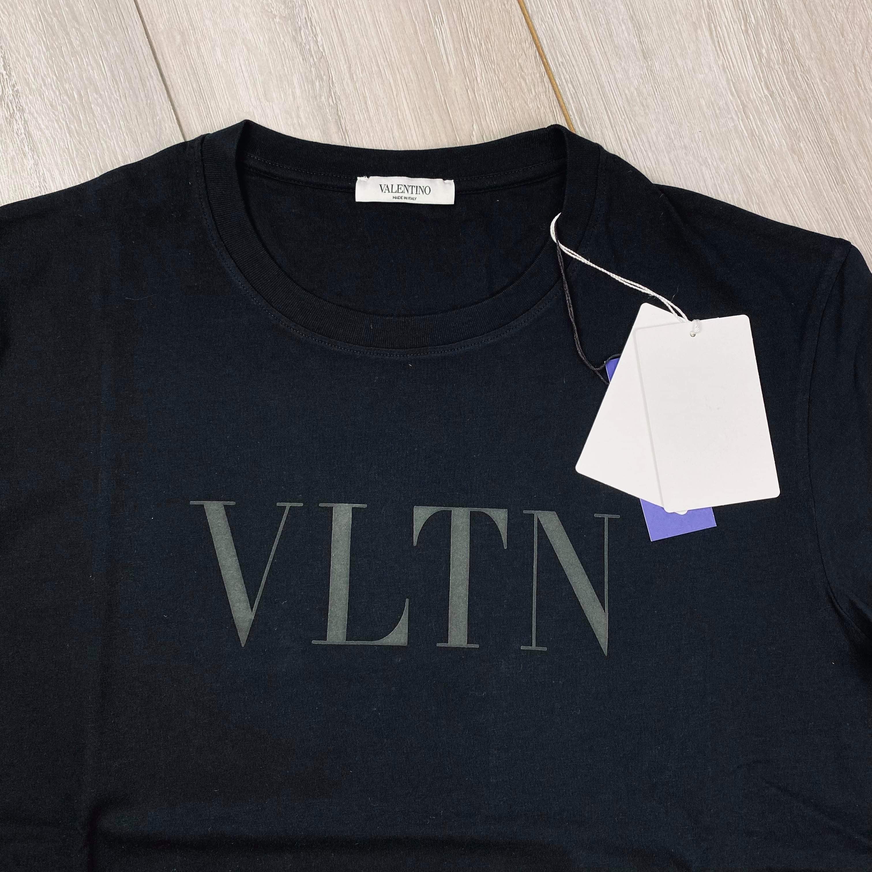 Valentino Logo T-Shirt - Black