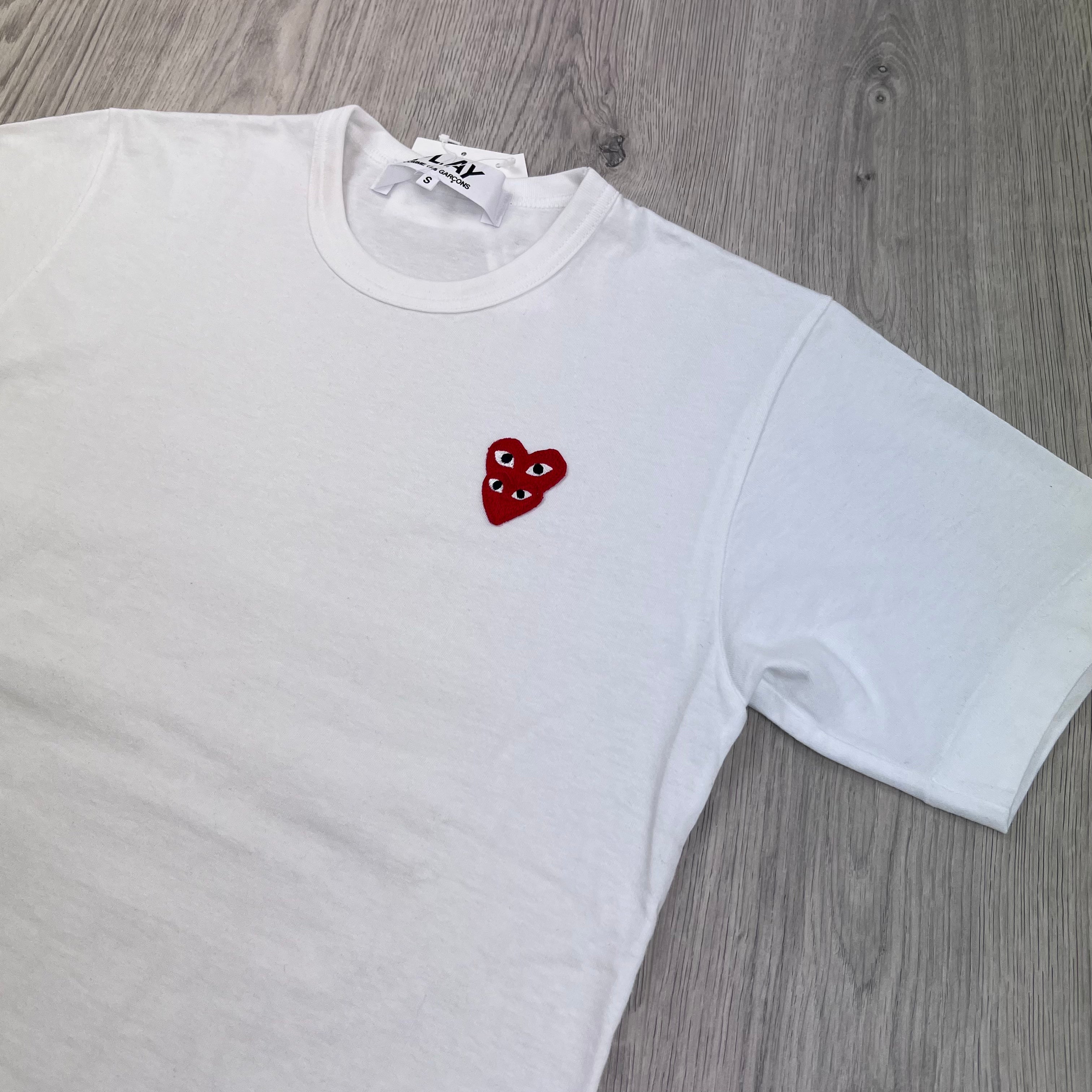 Comme des Garçons PLAY T-Shirt - White