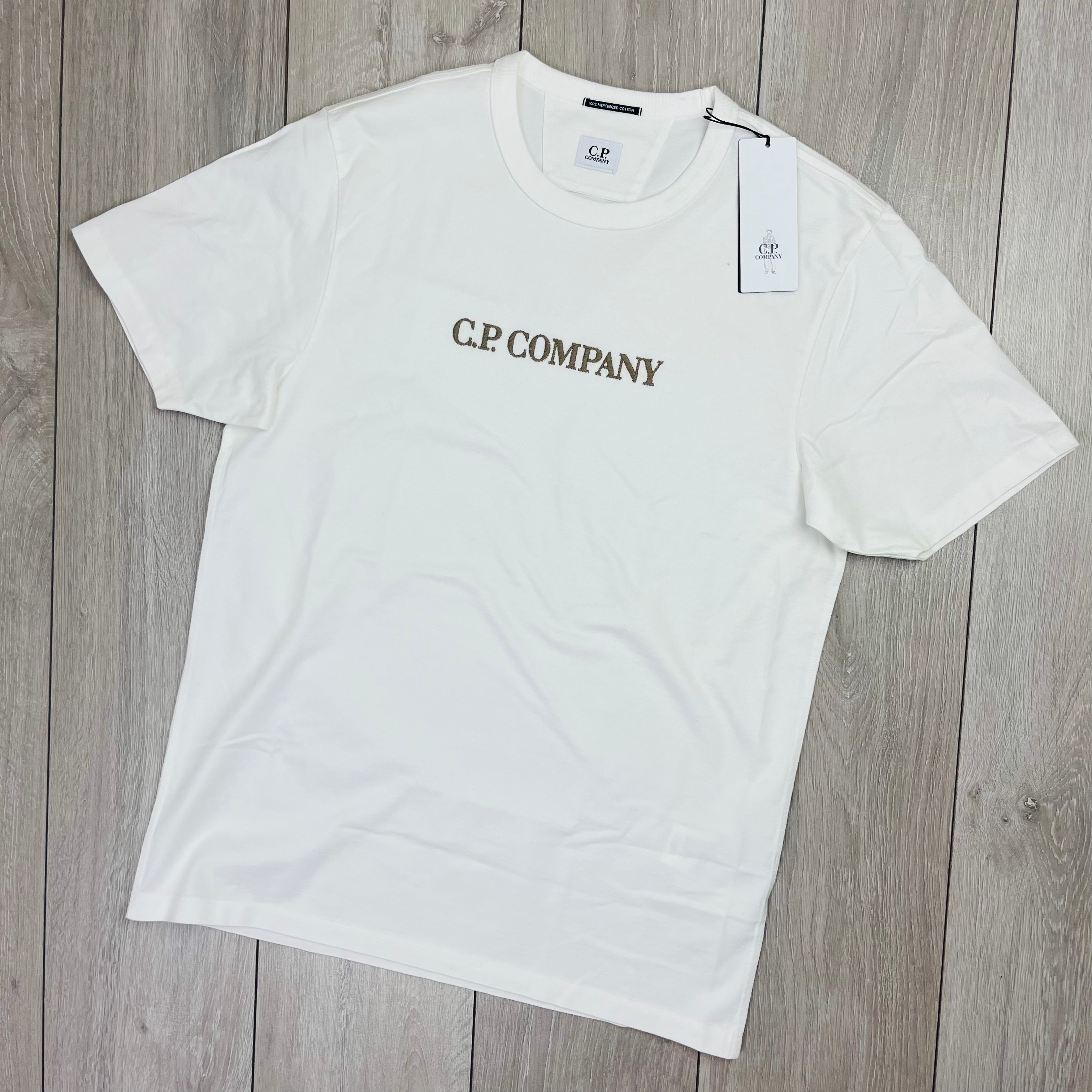 CP Company Stitch T-Shirt - White