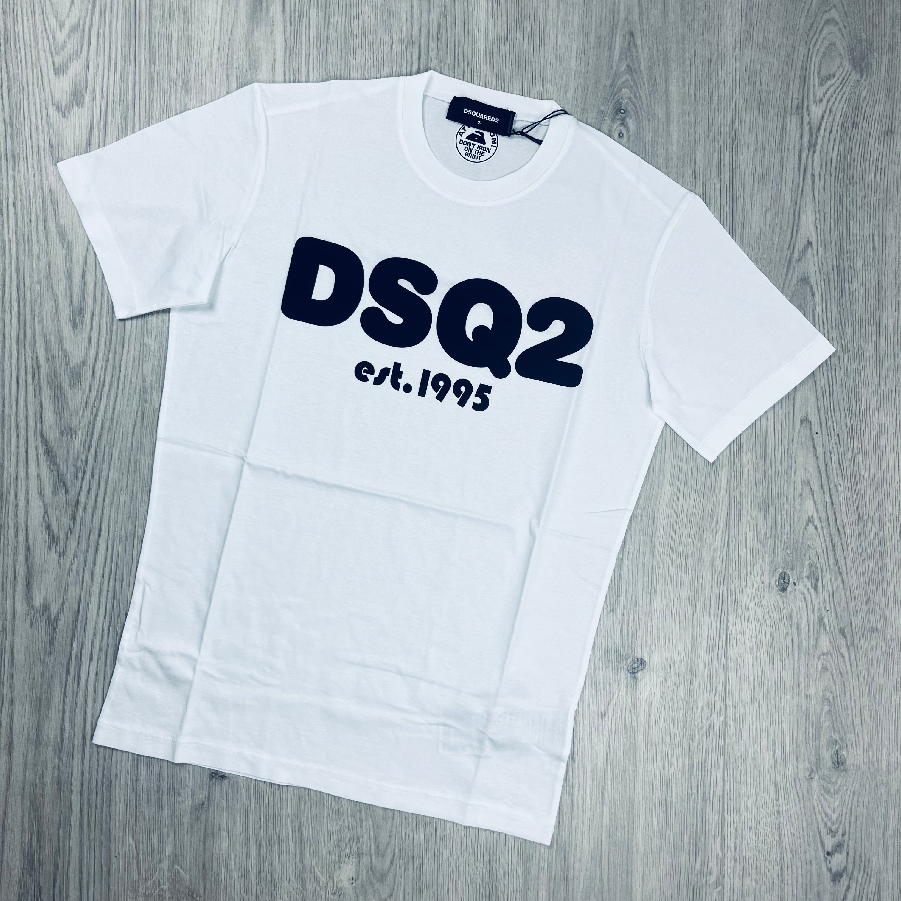 DSQUARED2 Printed T-Shirt - White