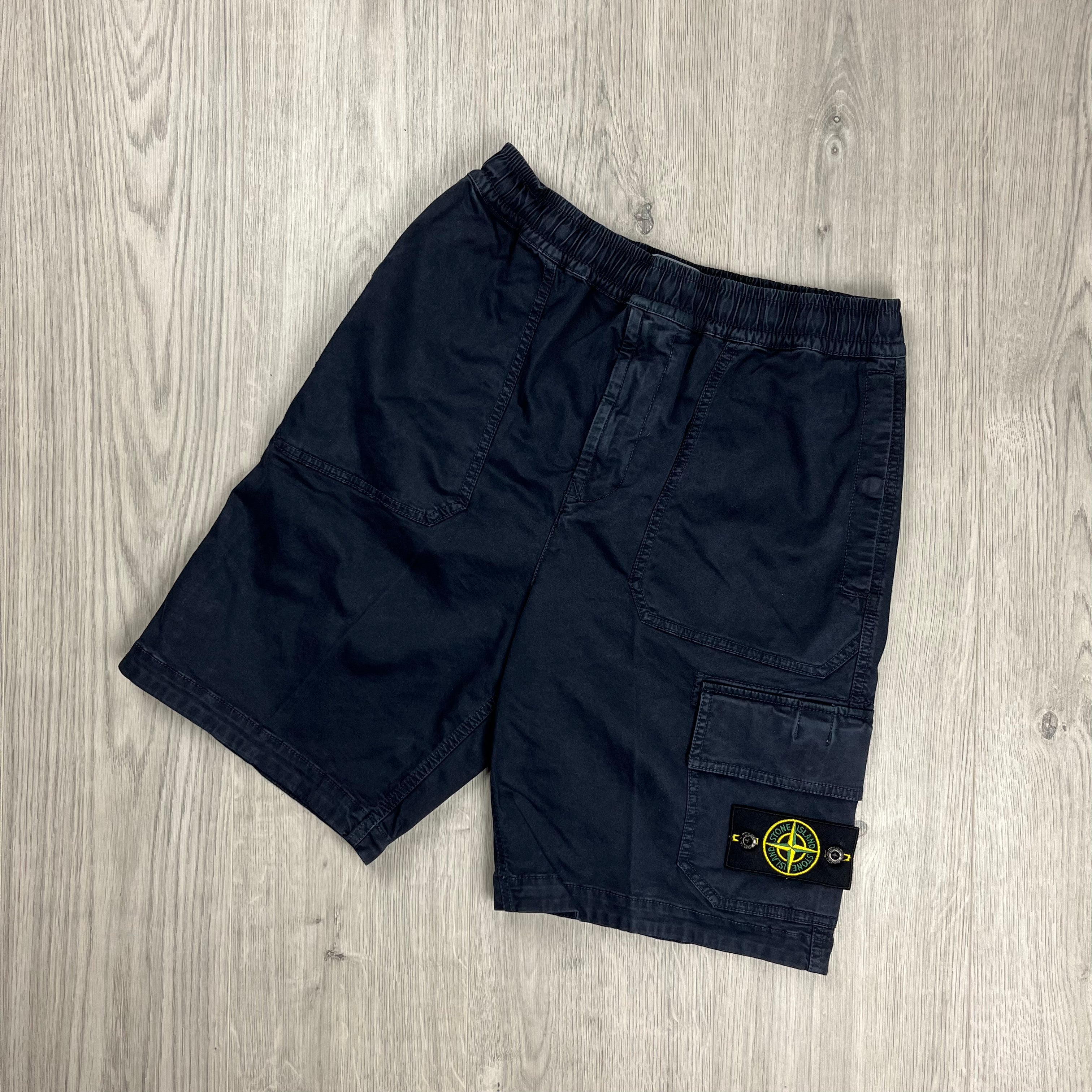 Stone Island Cargo Shorts - Navy