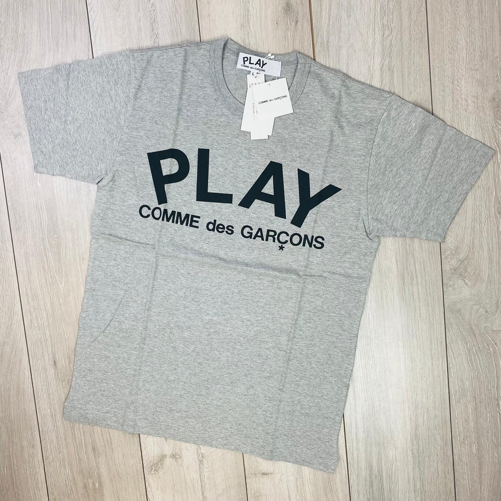 Comme Des Garçons PLAY T-Shirt - Grey