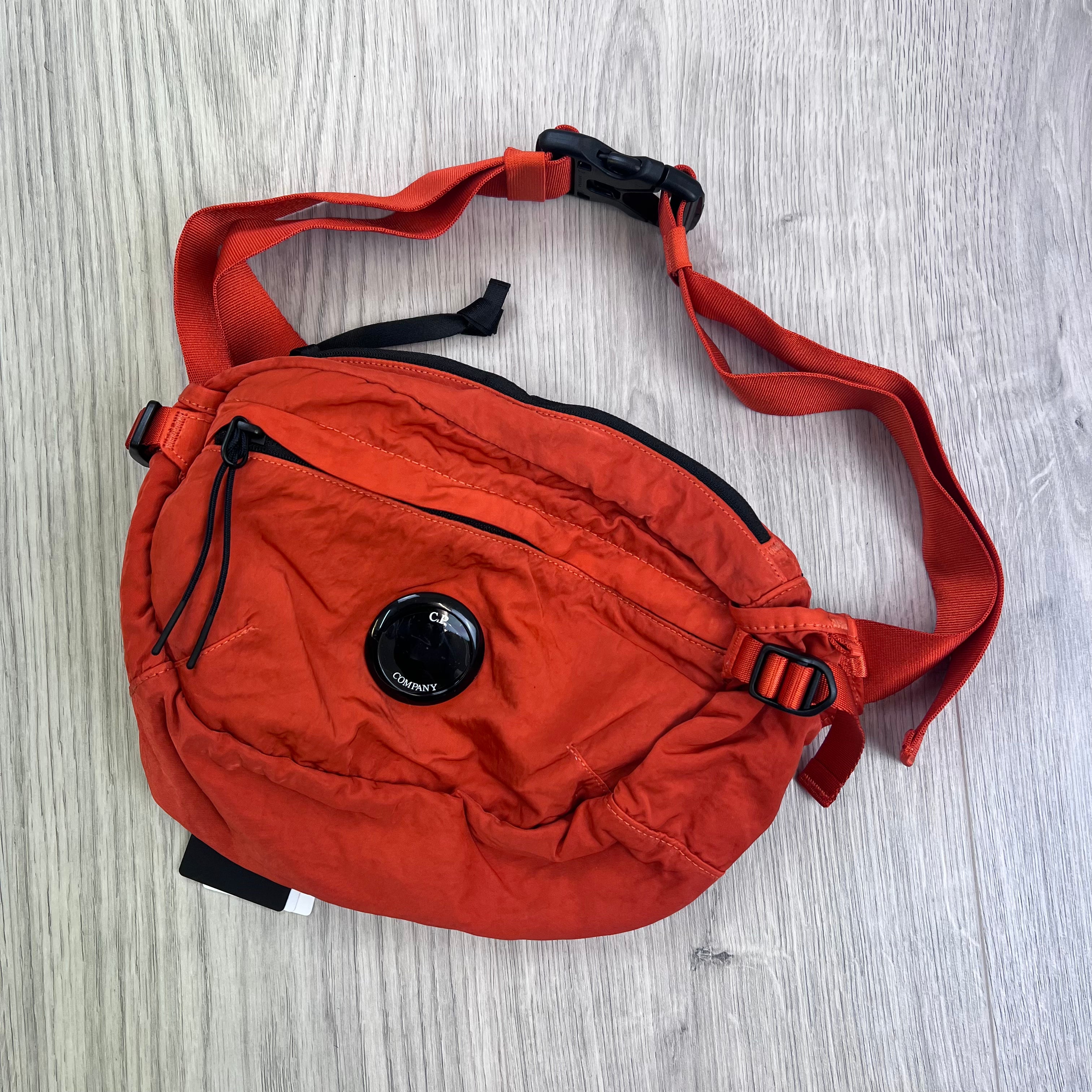 CP Company Zip Chrome Bag - Pumpkin