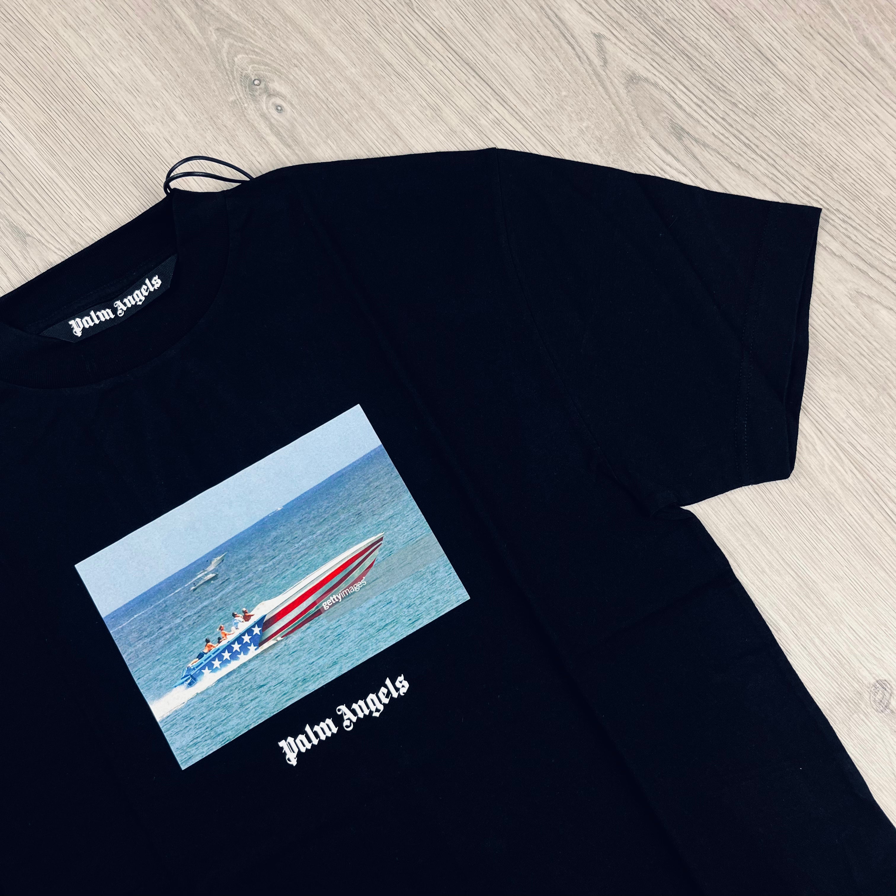 Palm Angels Boat T-Shirt - Black