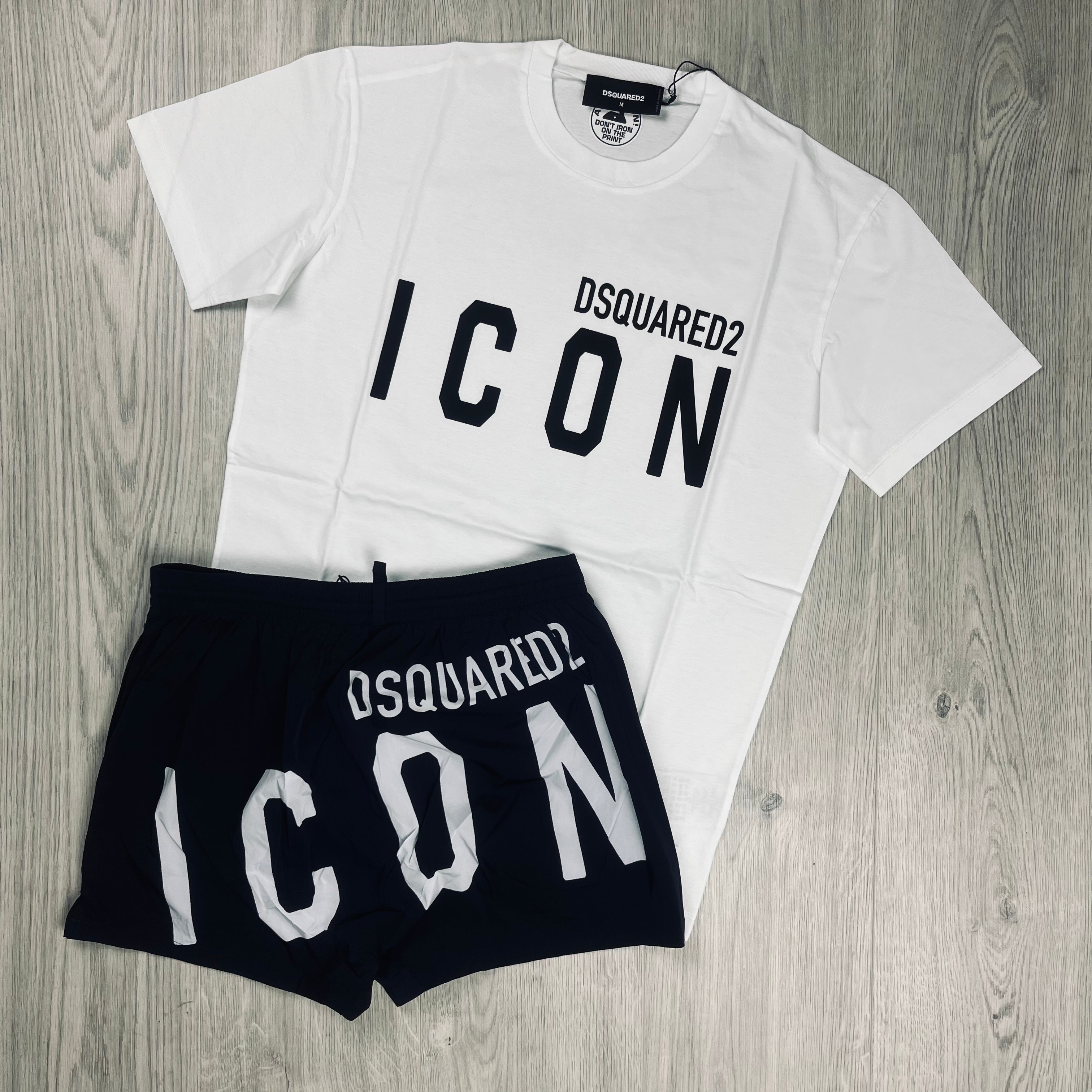 DSQUARED2 Holiday Set  - White/Black