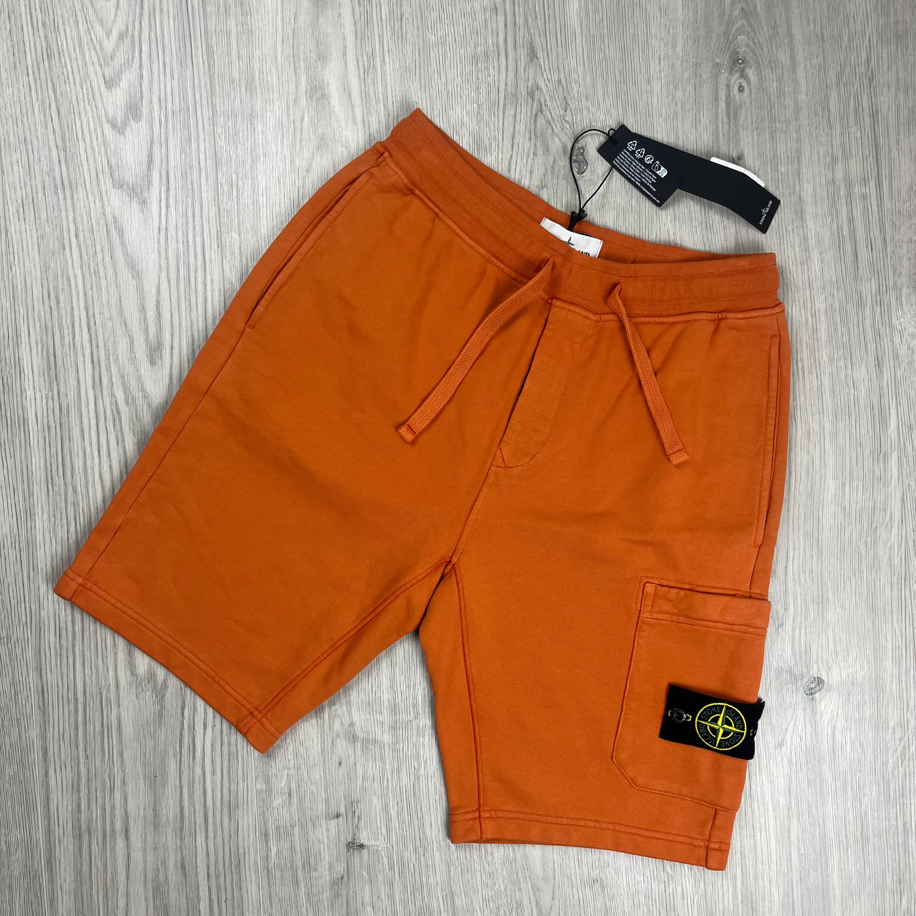 Stone Island Jersey Shorts - Sienna