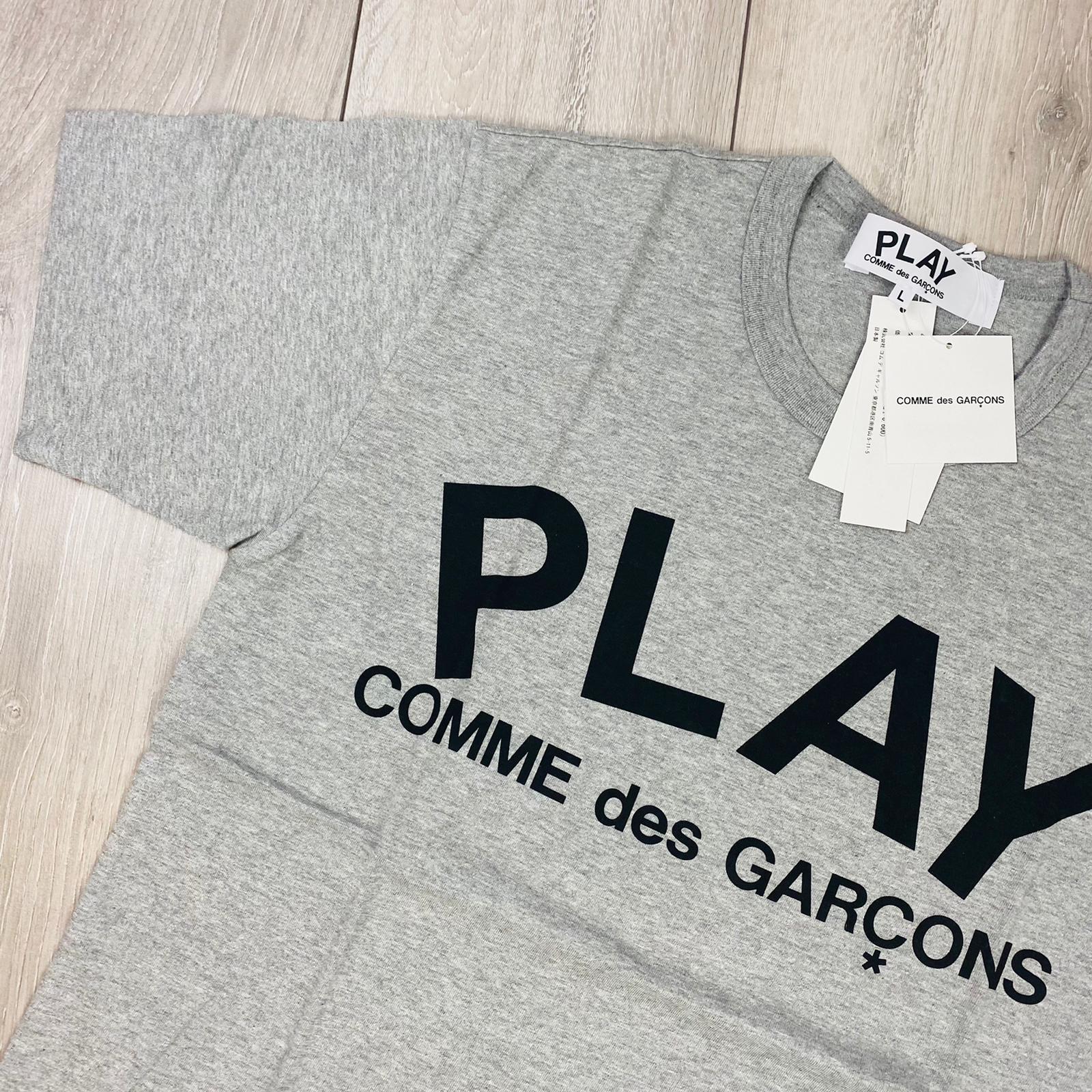 Comme Des Garçons PLAY T-Shirt - Grey