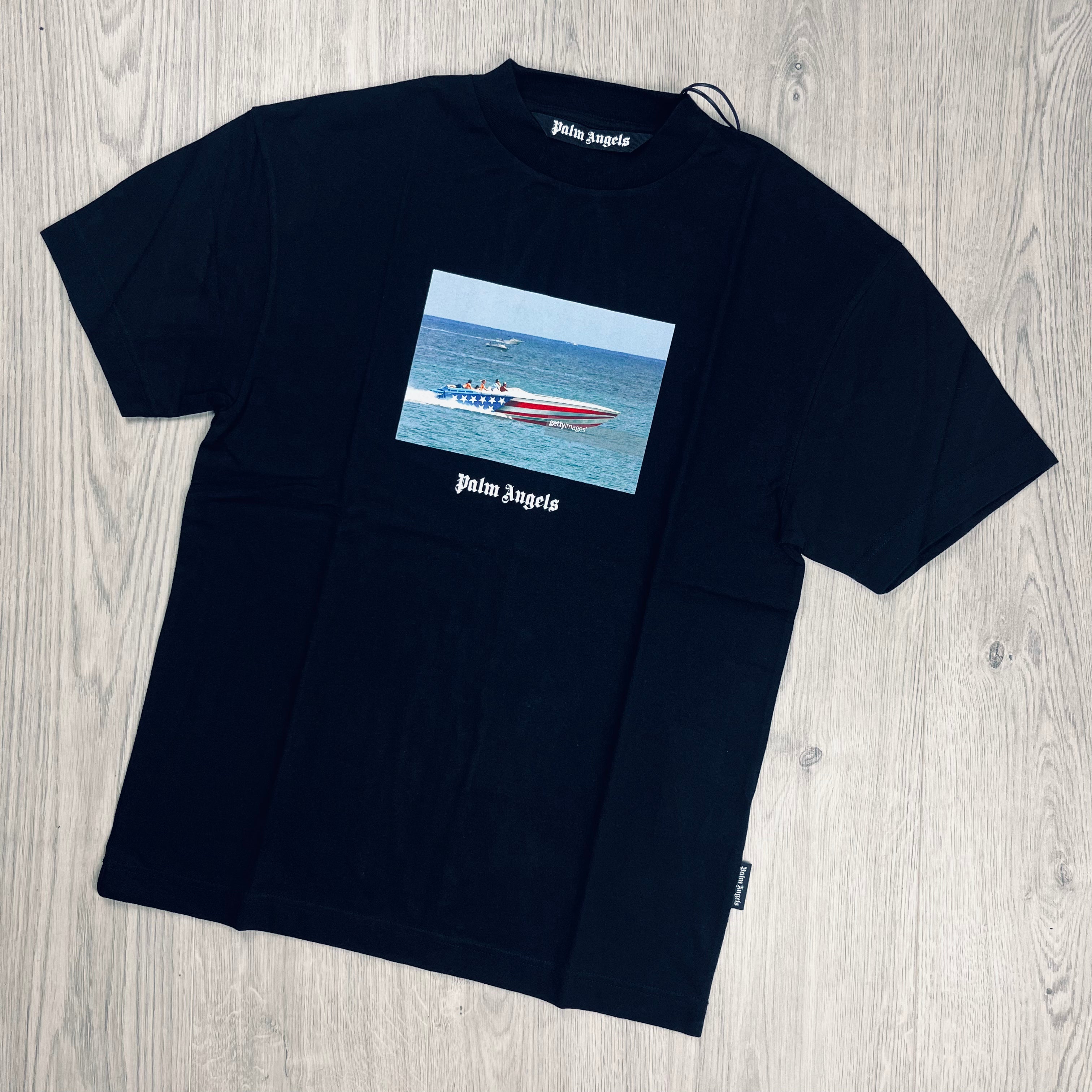 Palm Angels Boat T-Shirt - Black